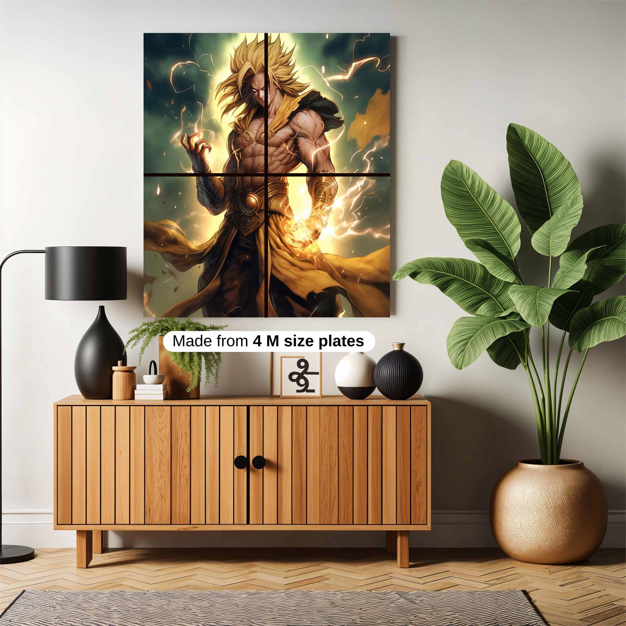 Saiyan Surge Safe Wall Magnetic / M