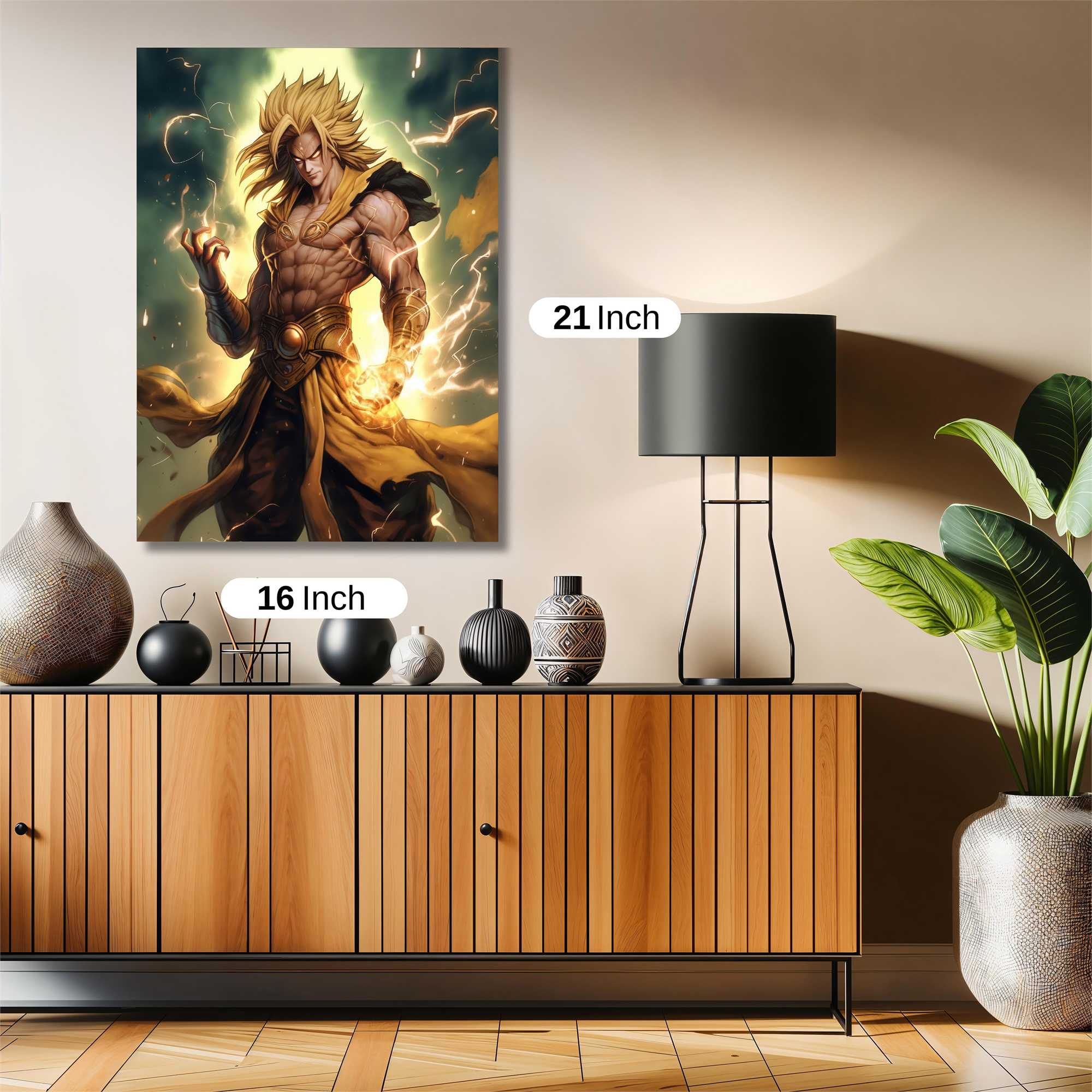 Saiyan Surge Safe Wall Magnetic / M