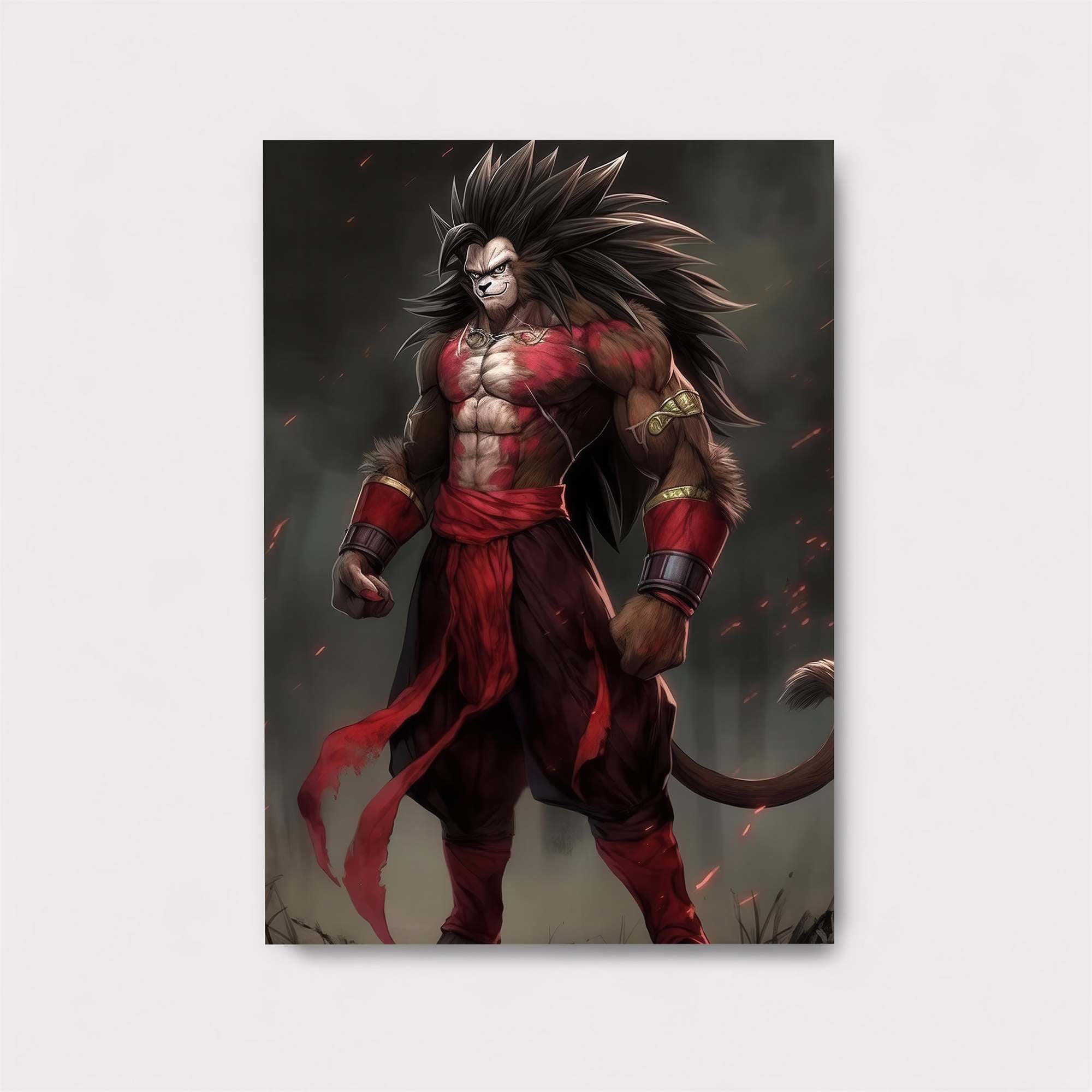 Saiyan Ferocity Safe Wall Magnetic / M