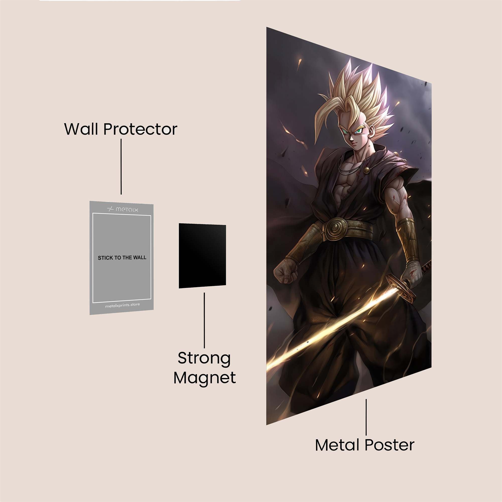 Trunks Fervor Safe Wall Magnetic / M