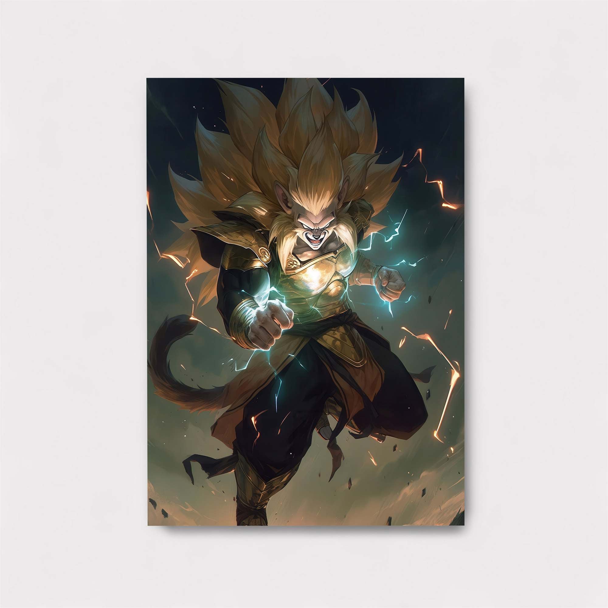 Saiyan Fury Safe Wall Magnetic / M