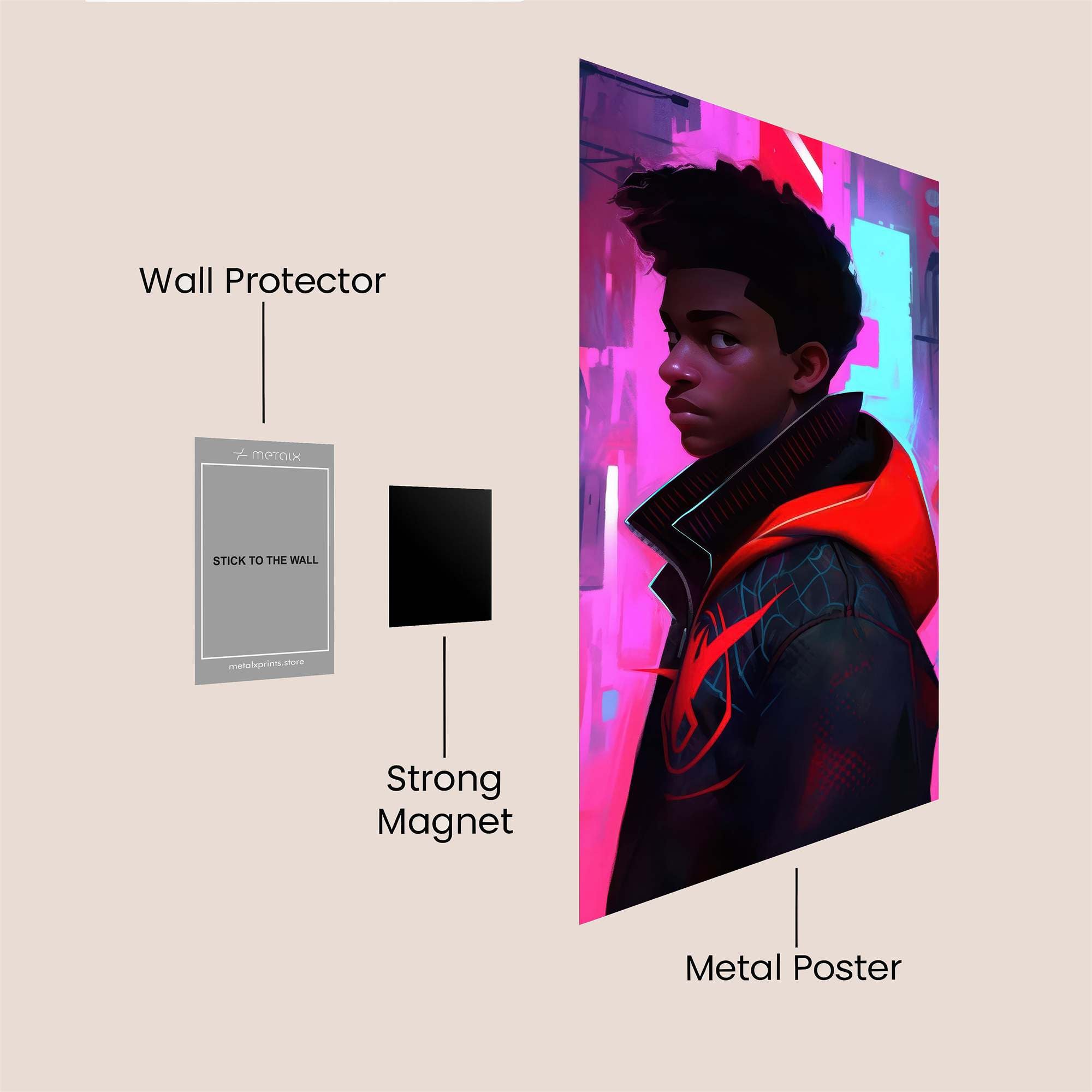 Urban Vibrance Safe Wall Magnetic / M