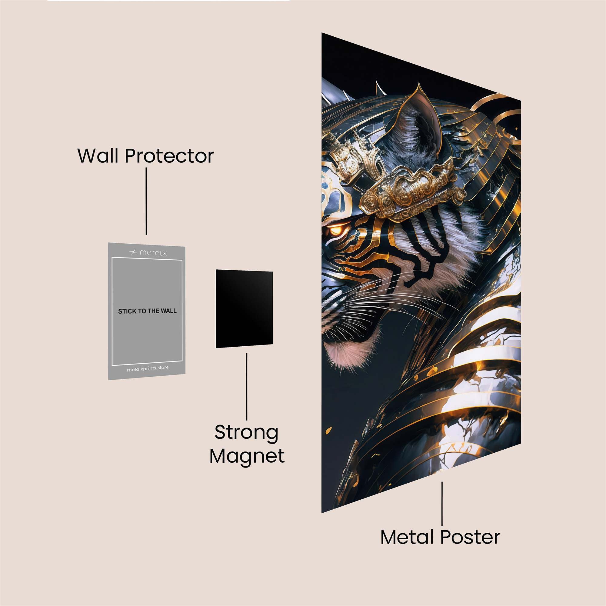 Titanic Majesty Safe Wall Magnetic / M
