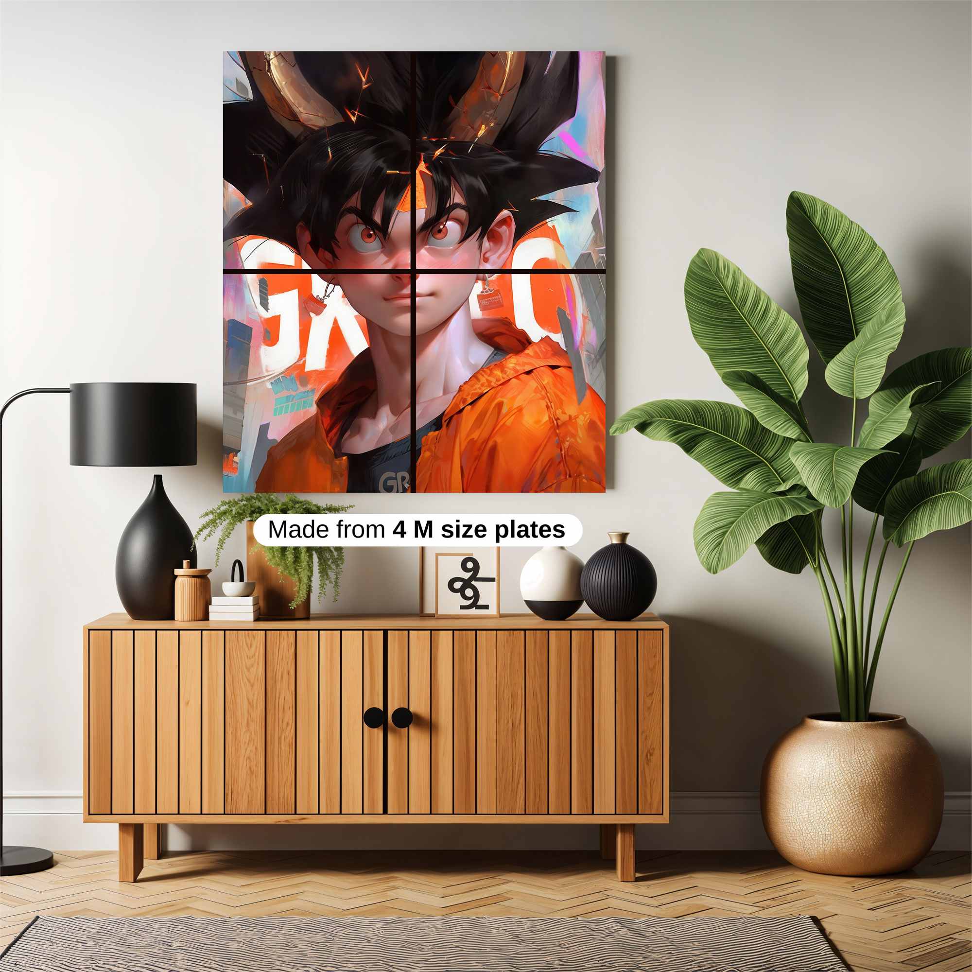 Goku Vibrance Safe Wall Magnetic / M