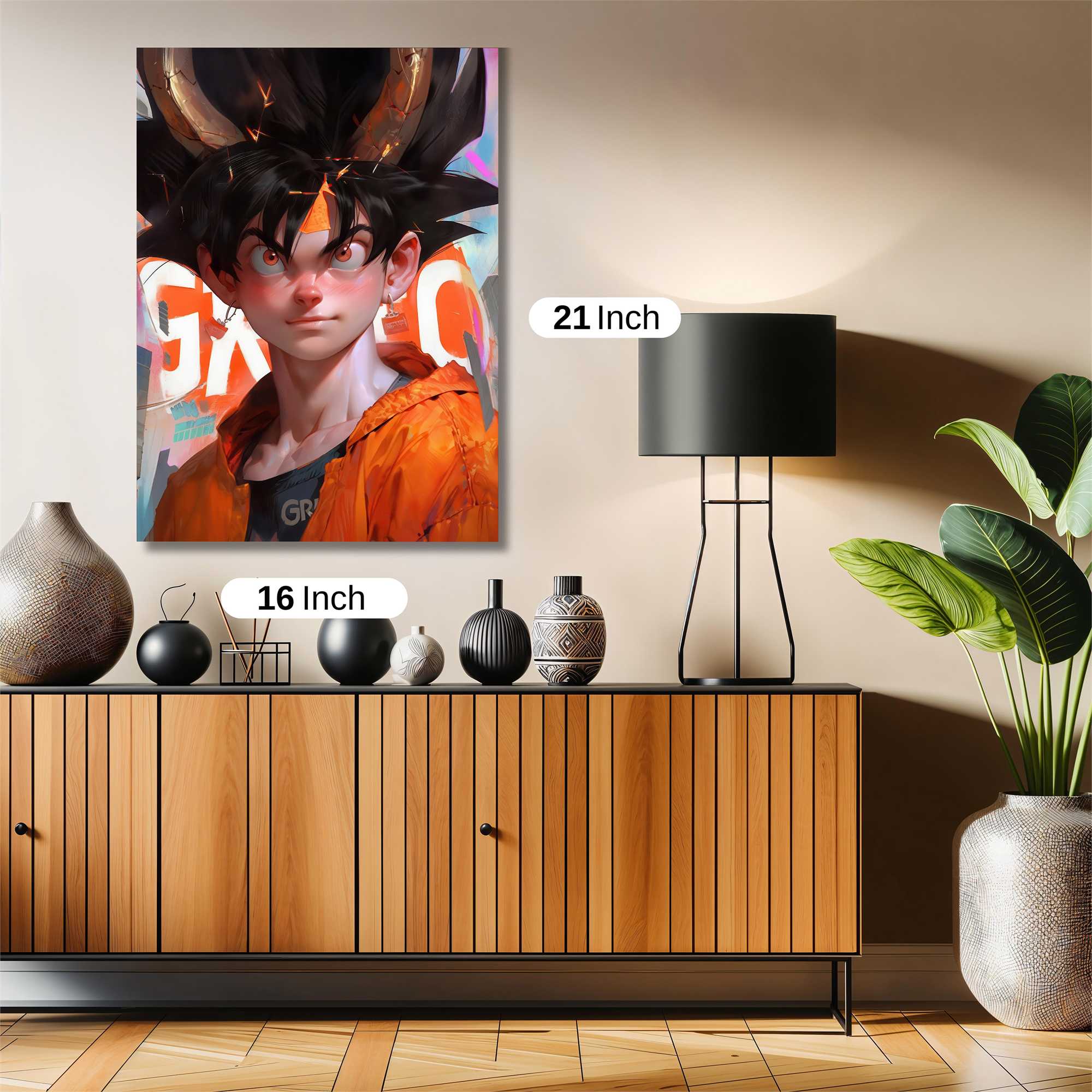 Goku Vibrance Safe Wall Magnetic / M