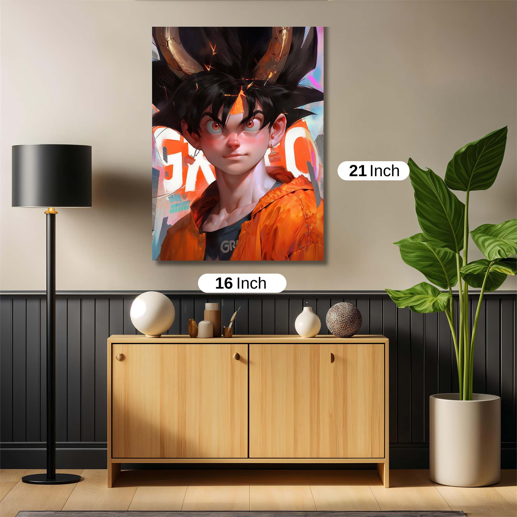 Goku Vibrance Safe Wall Magnetic / M