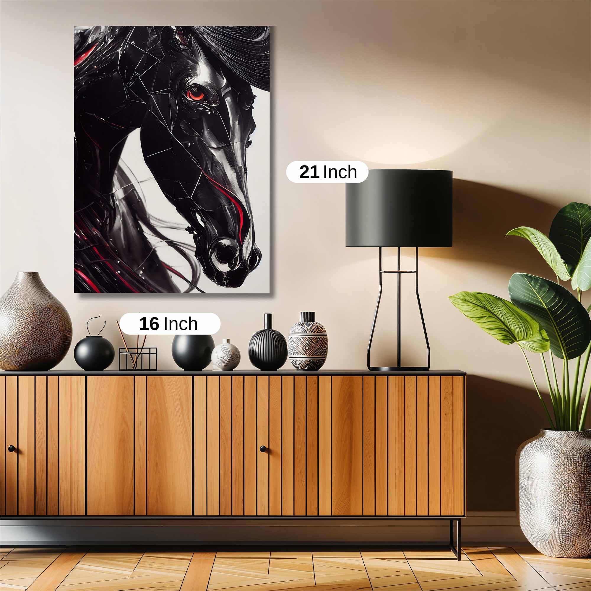 Cyber Stallion Safe Wall Magnetic / M