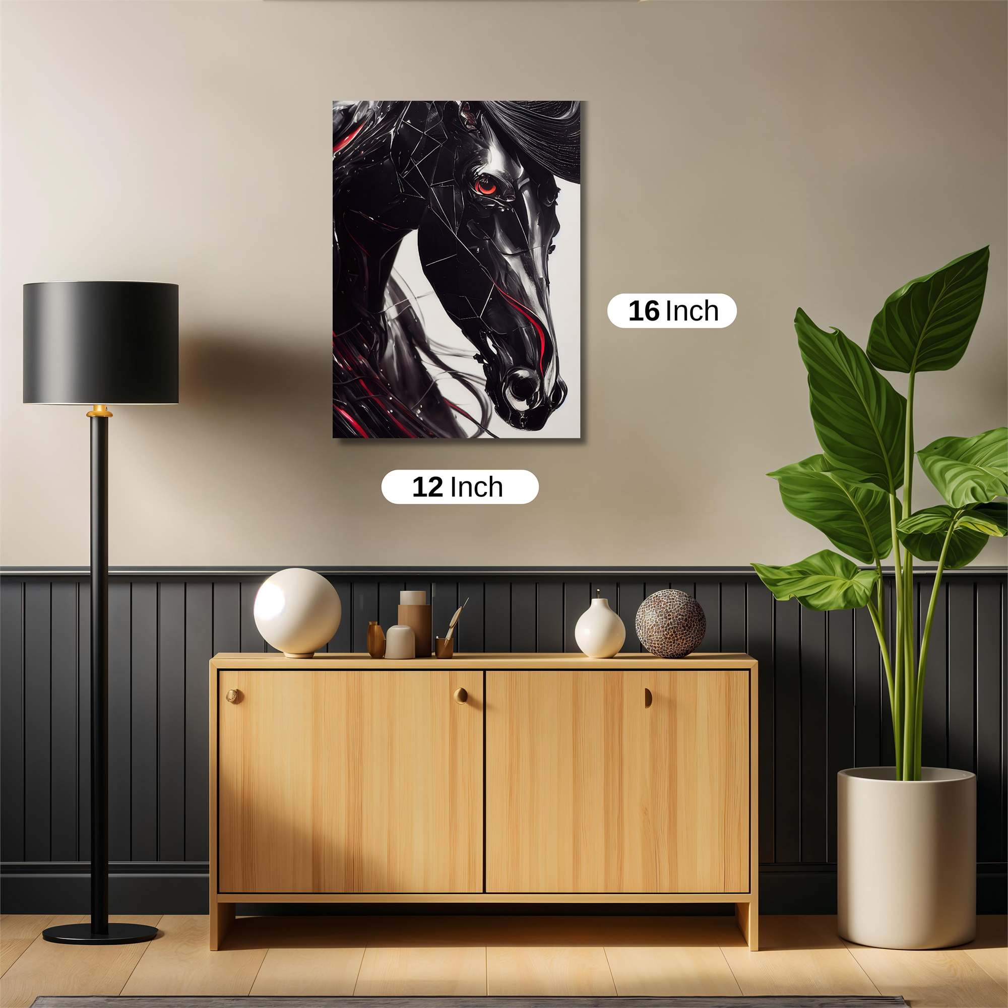 Cyber Stallion Safe Wall Magnetic / M