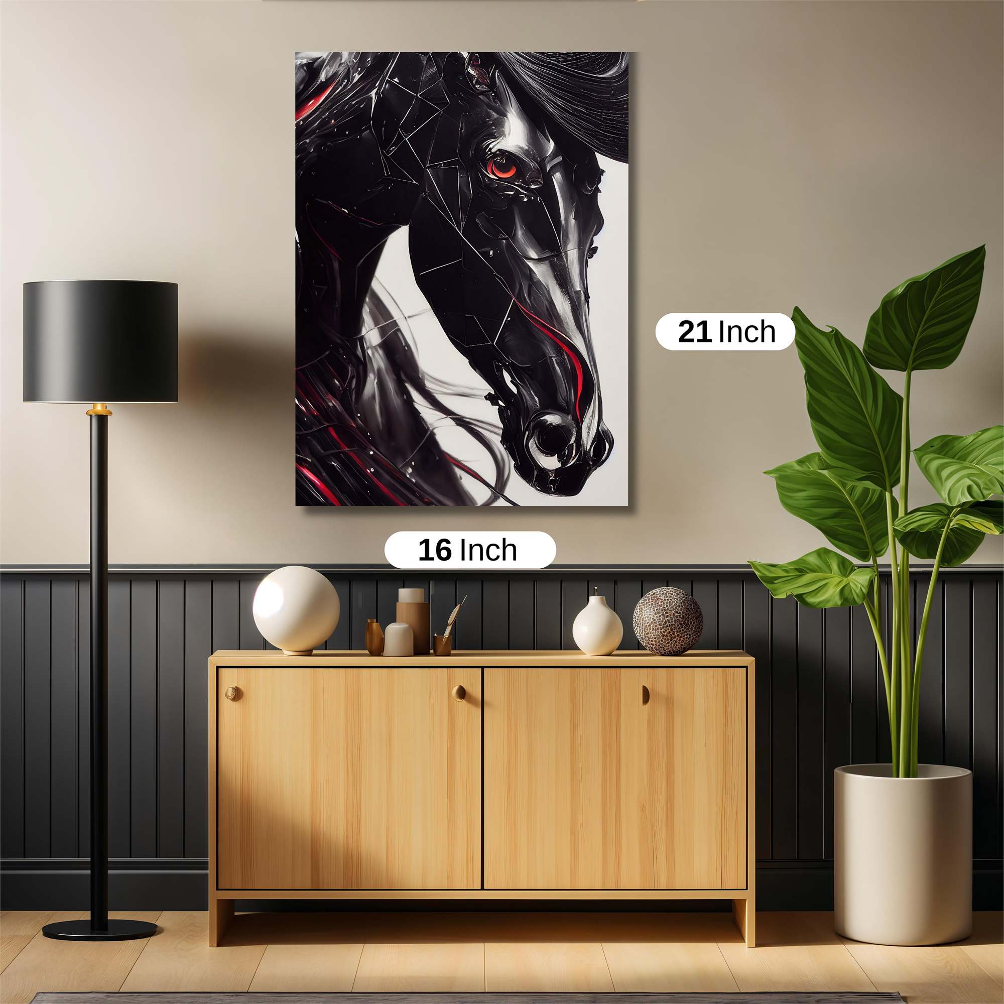 Cyber Stallion Safe Wall Magnetic / M
