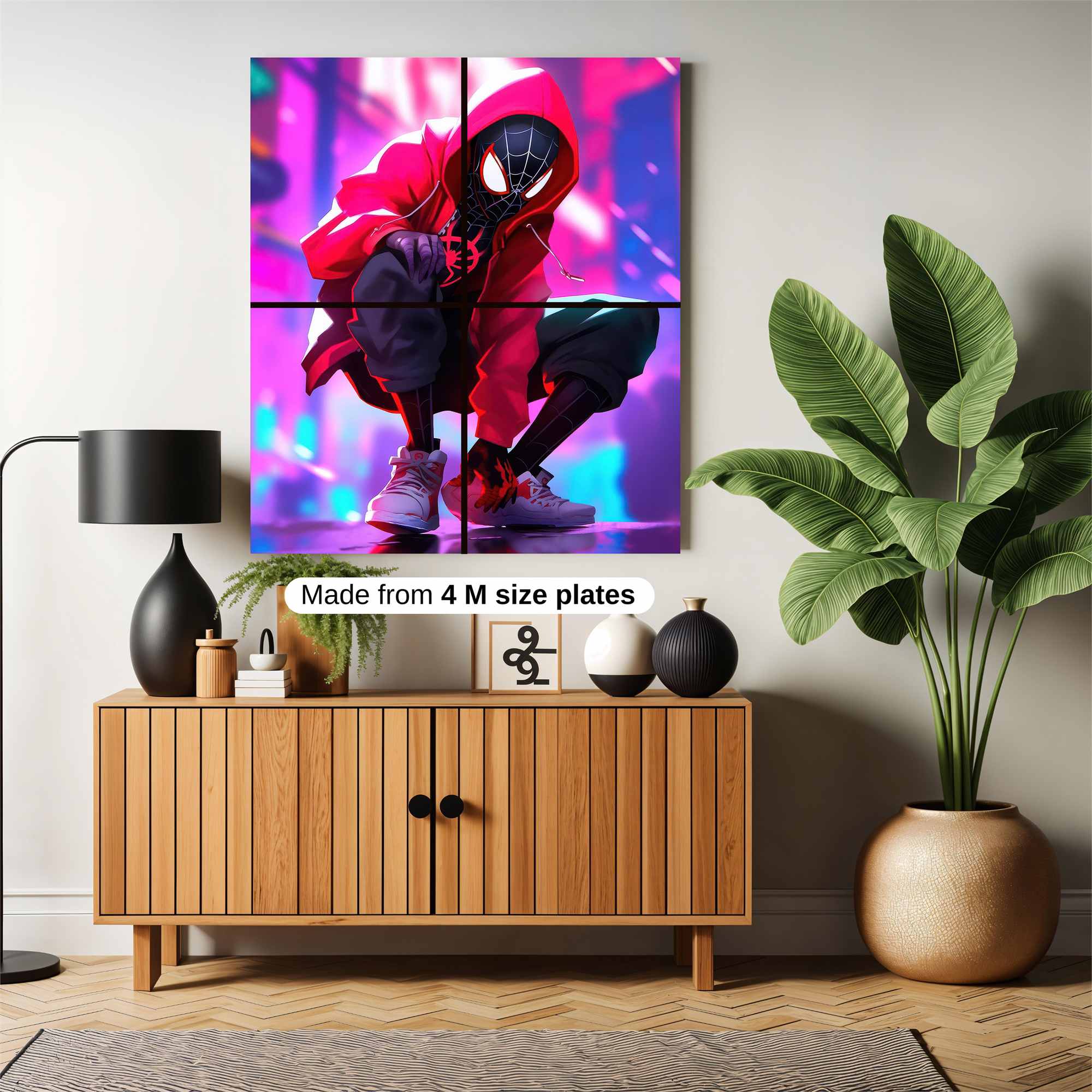 Spider-Verse Vibe Safe Wall Magnetic / M