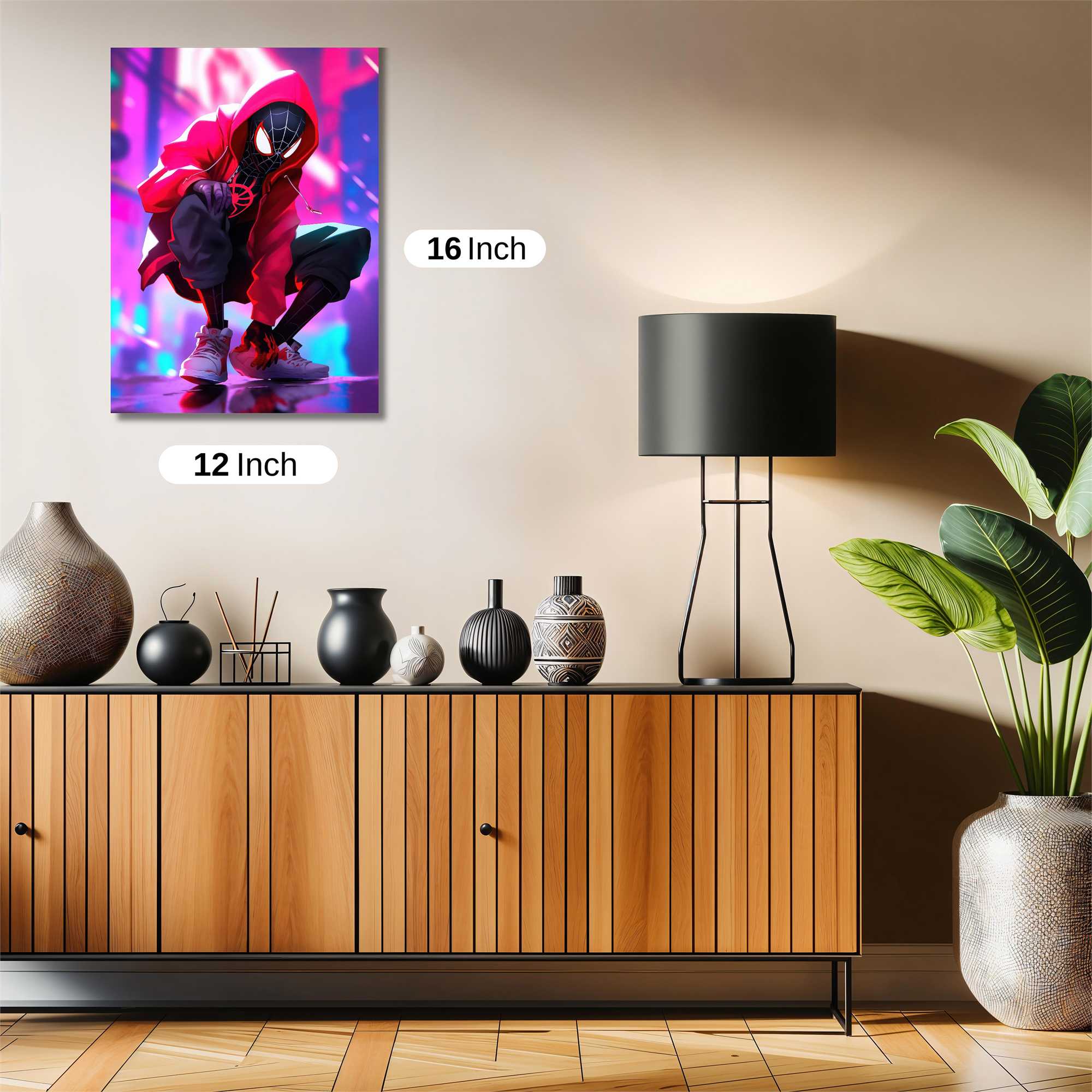 Spider-Verse Vibe Safe Wall Magnetic / M