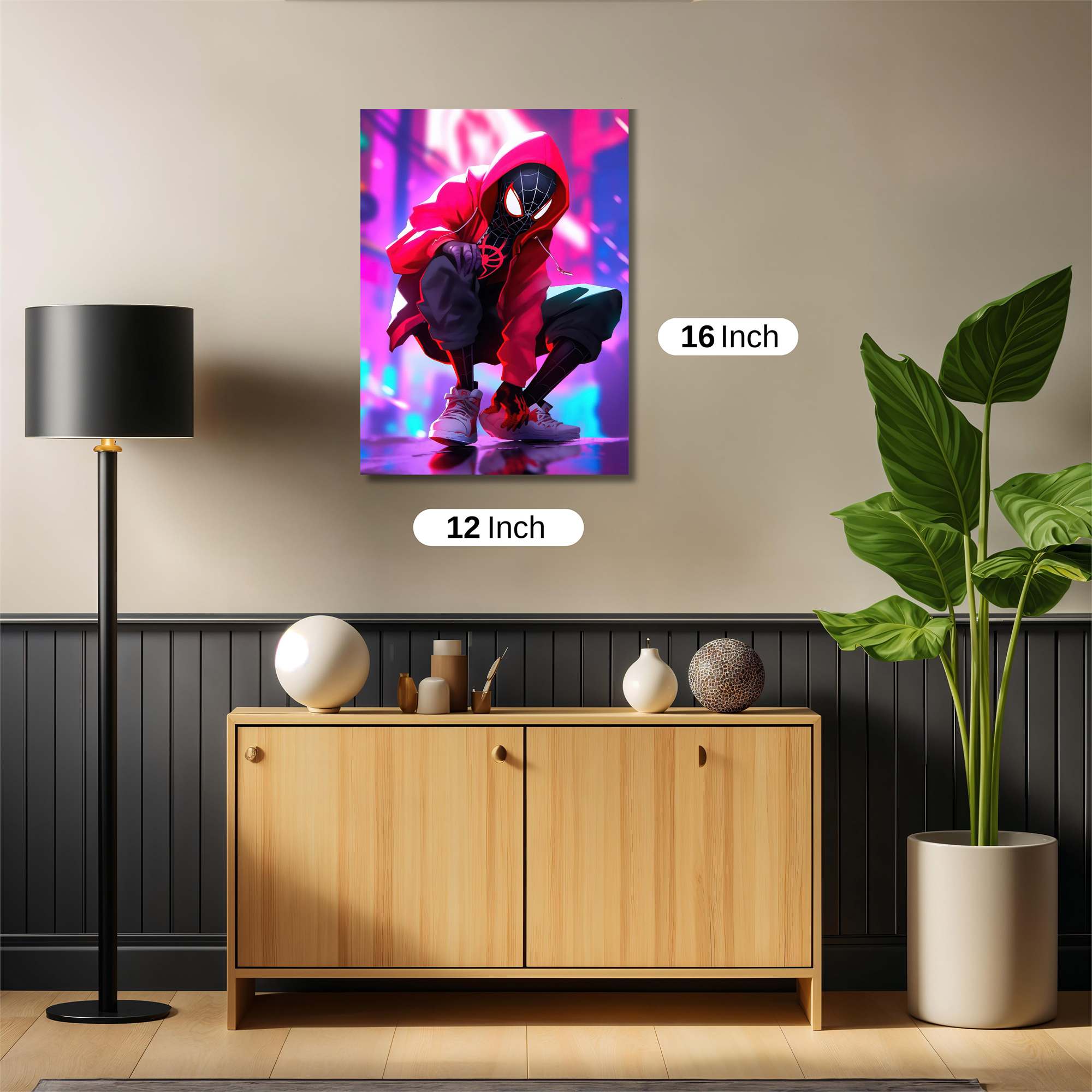 Spider-Verse Vibe Safe Wall Magnetic / M