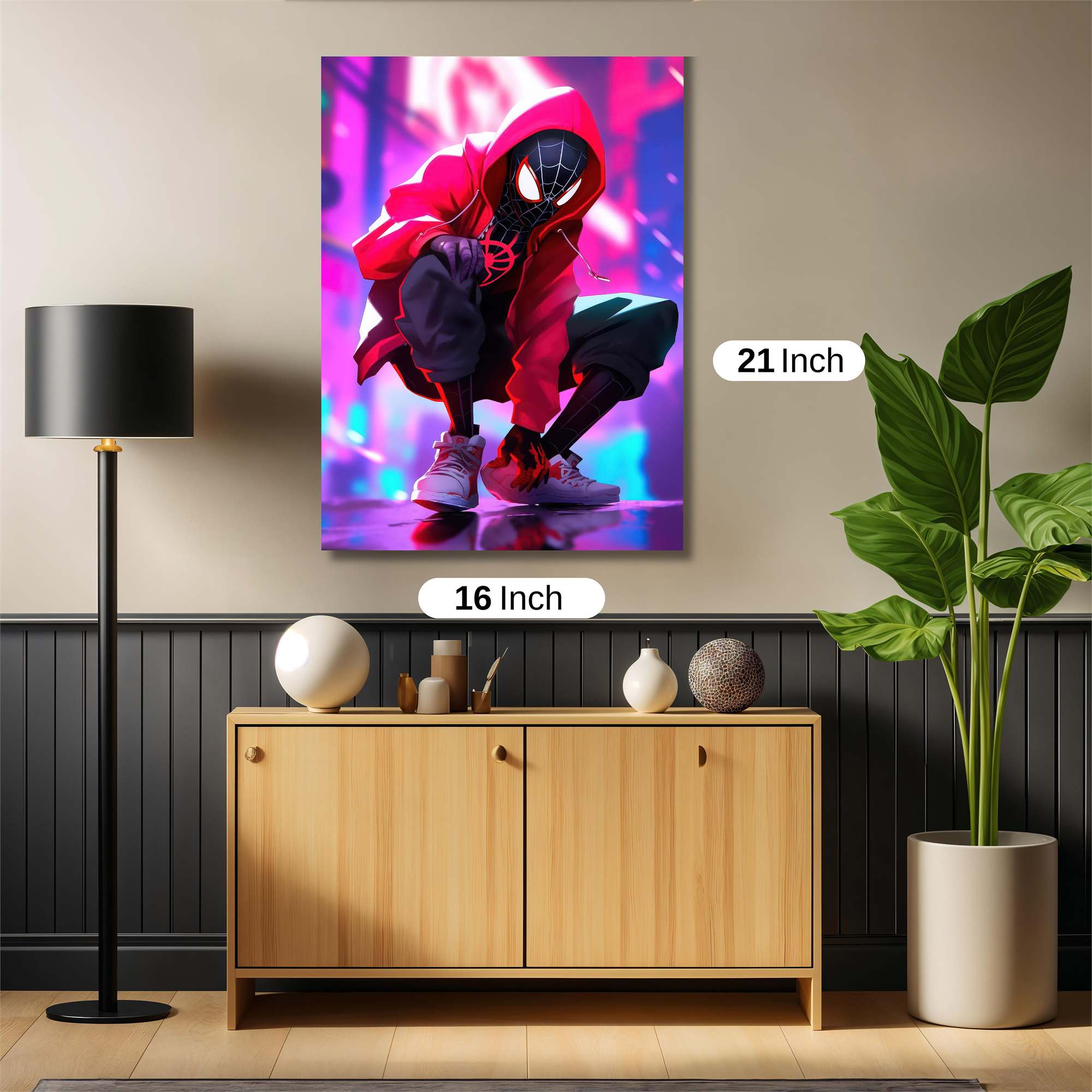 Spider-Verse Vibe Safe Wall Magnetic / M