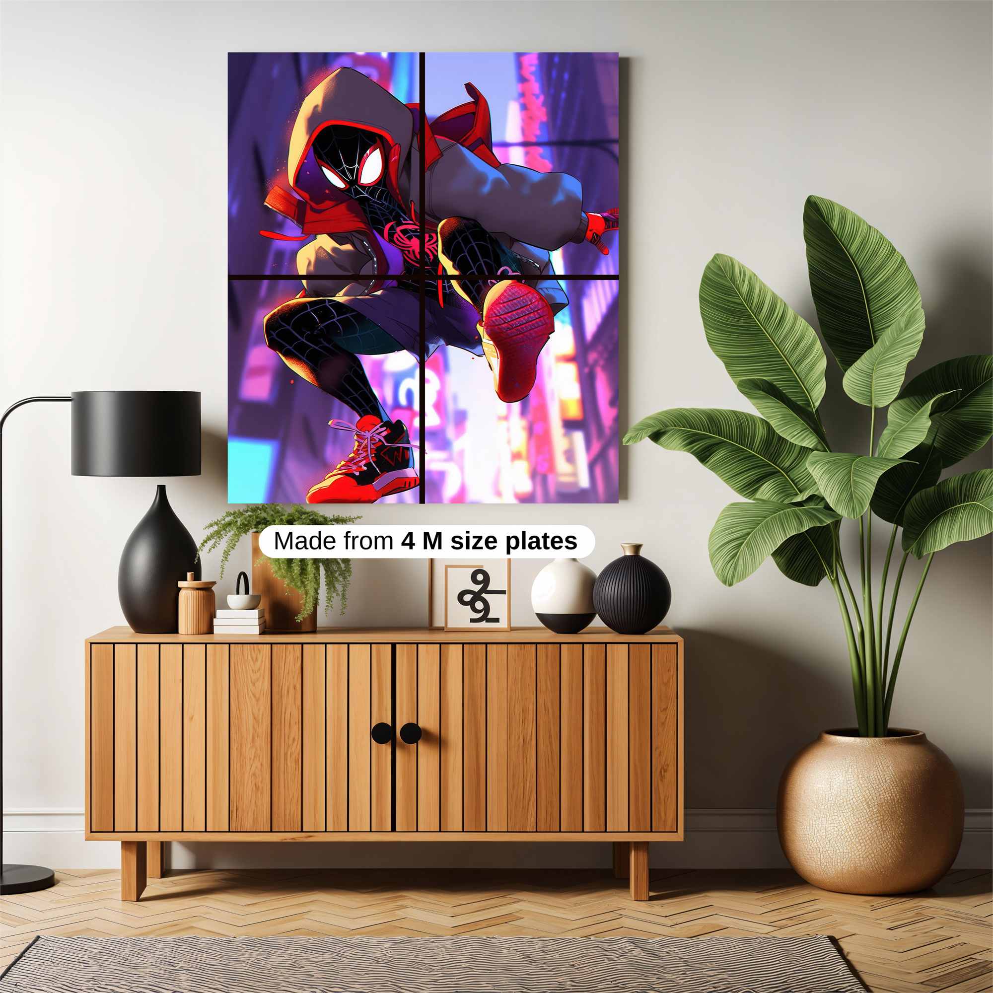 Spider-Verse Dynamic Safe Wall Magnetic / M