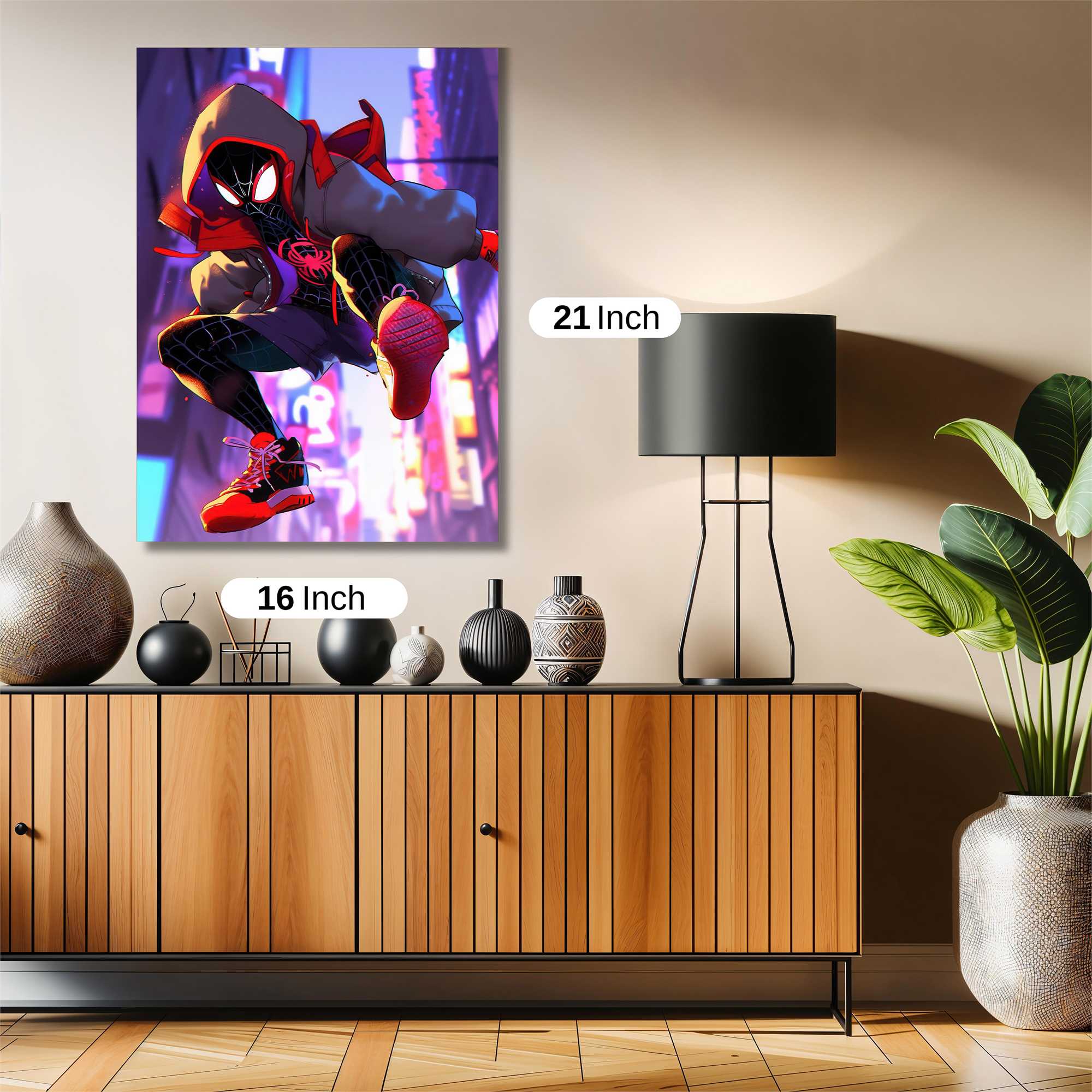 Spider-Verse Dynamic Safe Wall Magnetic / M