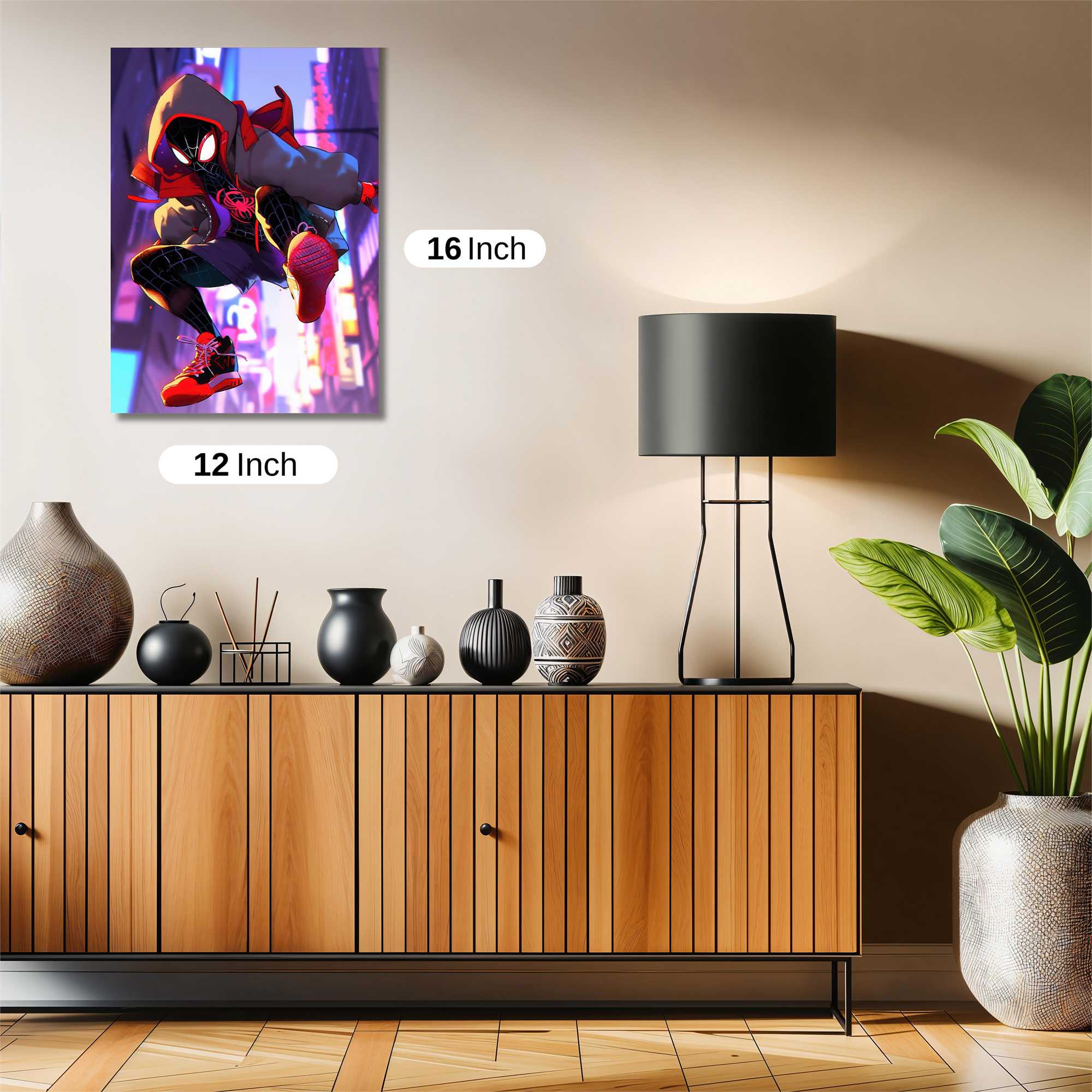 Spider-Verse Dynamic Safe Wall Magnetic / M