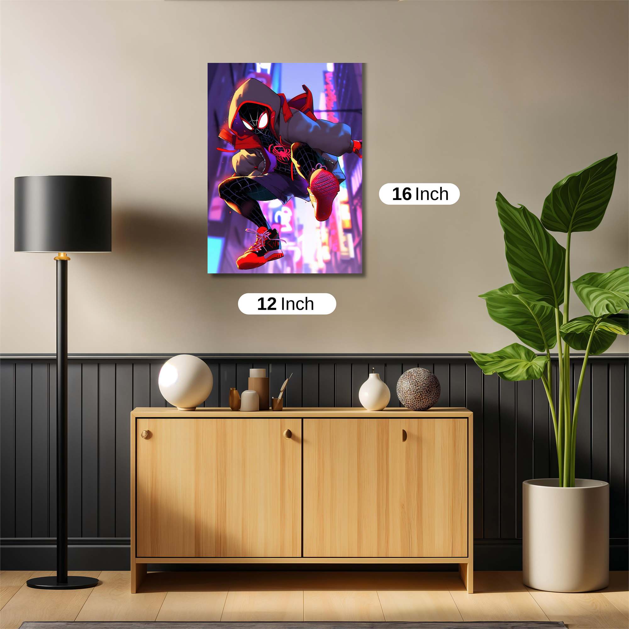 Spider-Verse Dynamic Safe Wall Magnetic / M