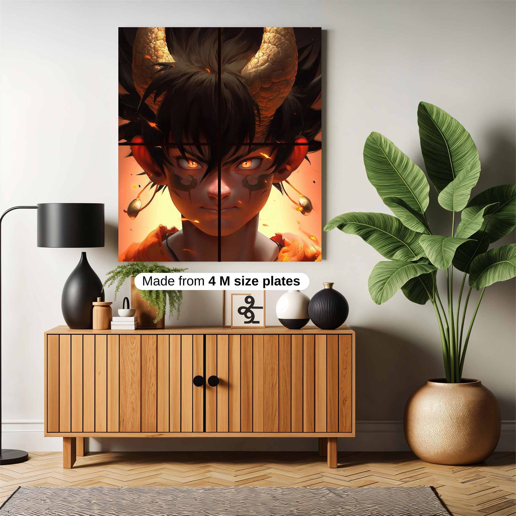 Mystic Blaze Safe Wall Magnetic / M