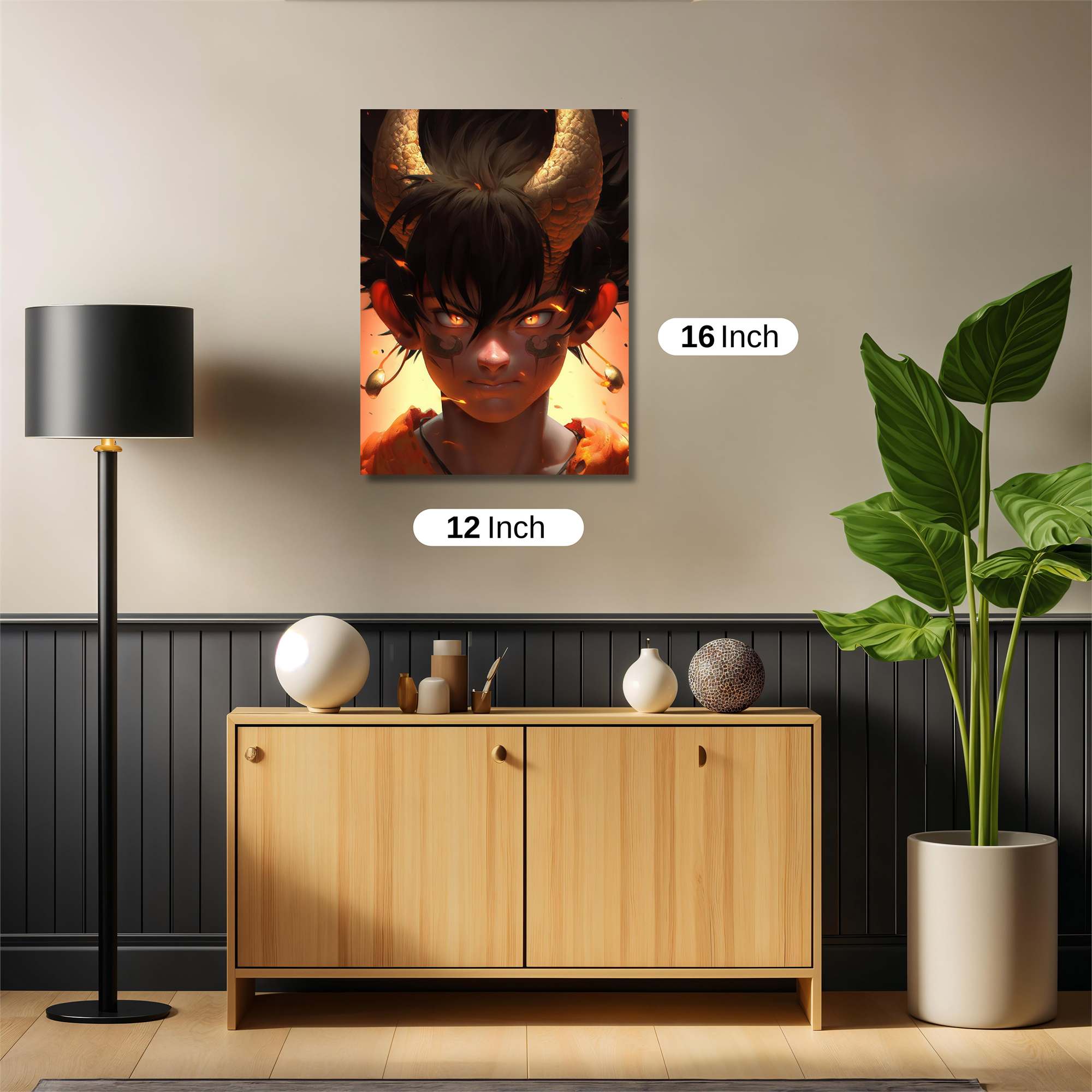 Mystic Blaze Safe Wall Magnetic / M