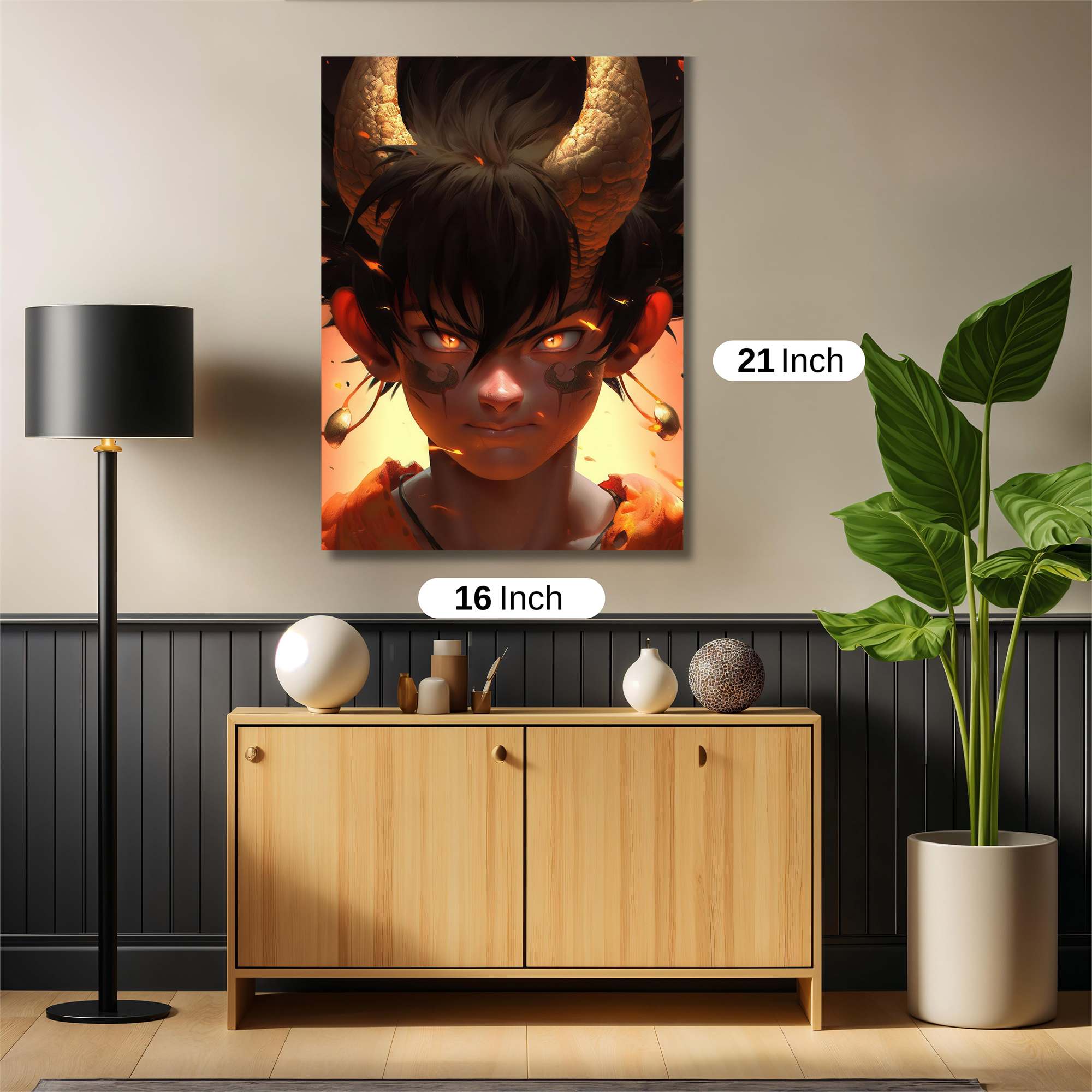 Mystic Blaze Safe Wall Magnetic / M
