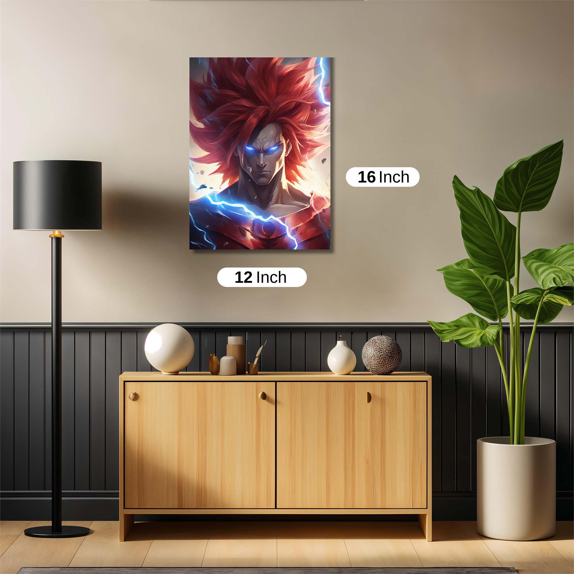 Saiyan Storm Safe Wall Magnetic / M