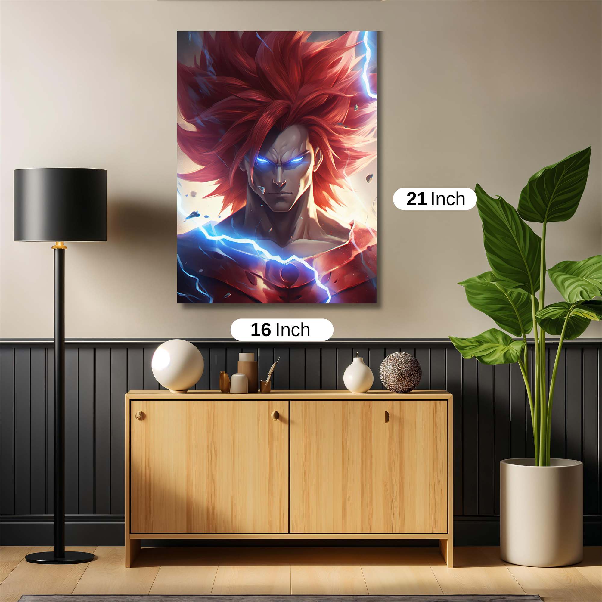 Saiyan Storm Safe Wall Magnetic / M