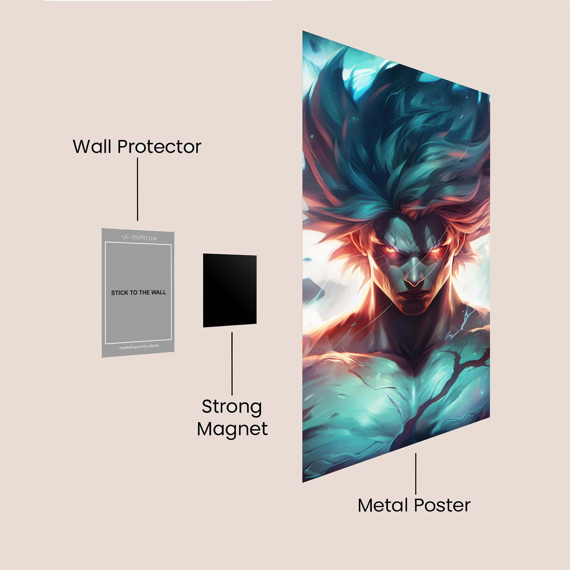 Heroic Surge Safe Wall Magnetic / M