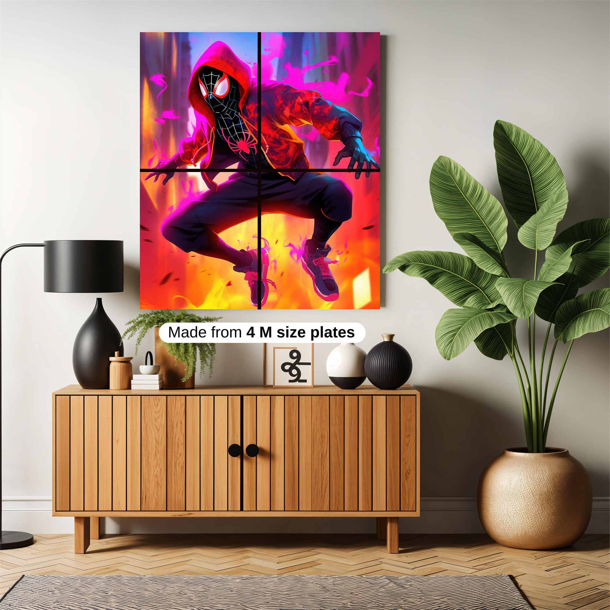 Spider Vividness Safe Wall Magnetic / M