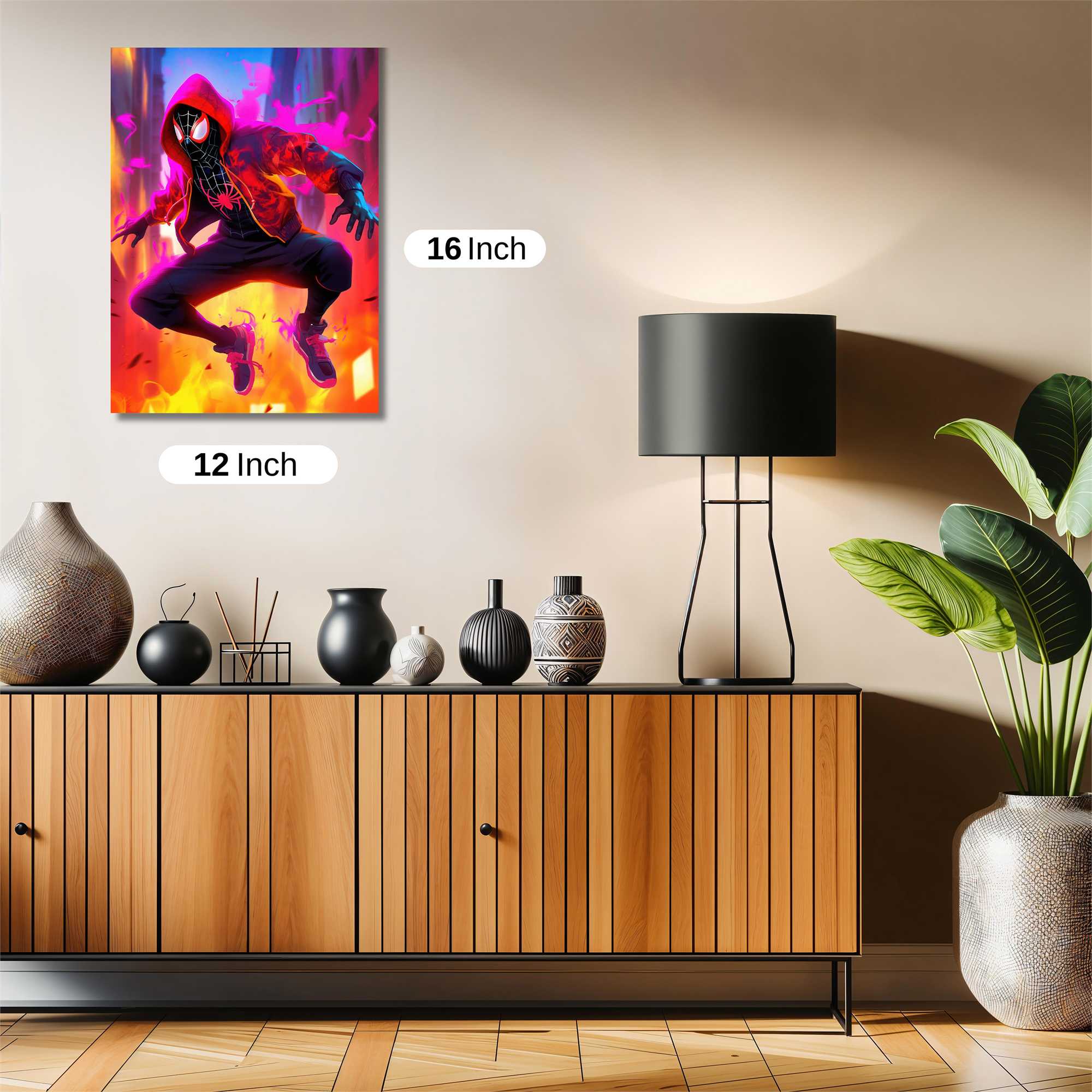 Spider Vividness Safe Wall Magnetic / M