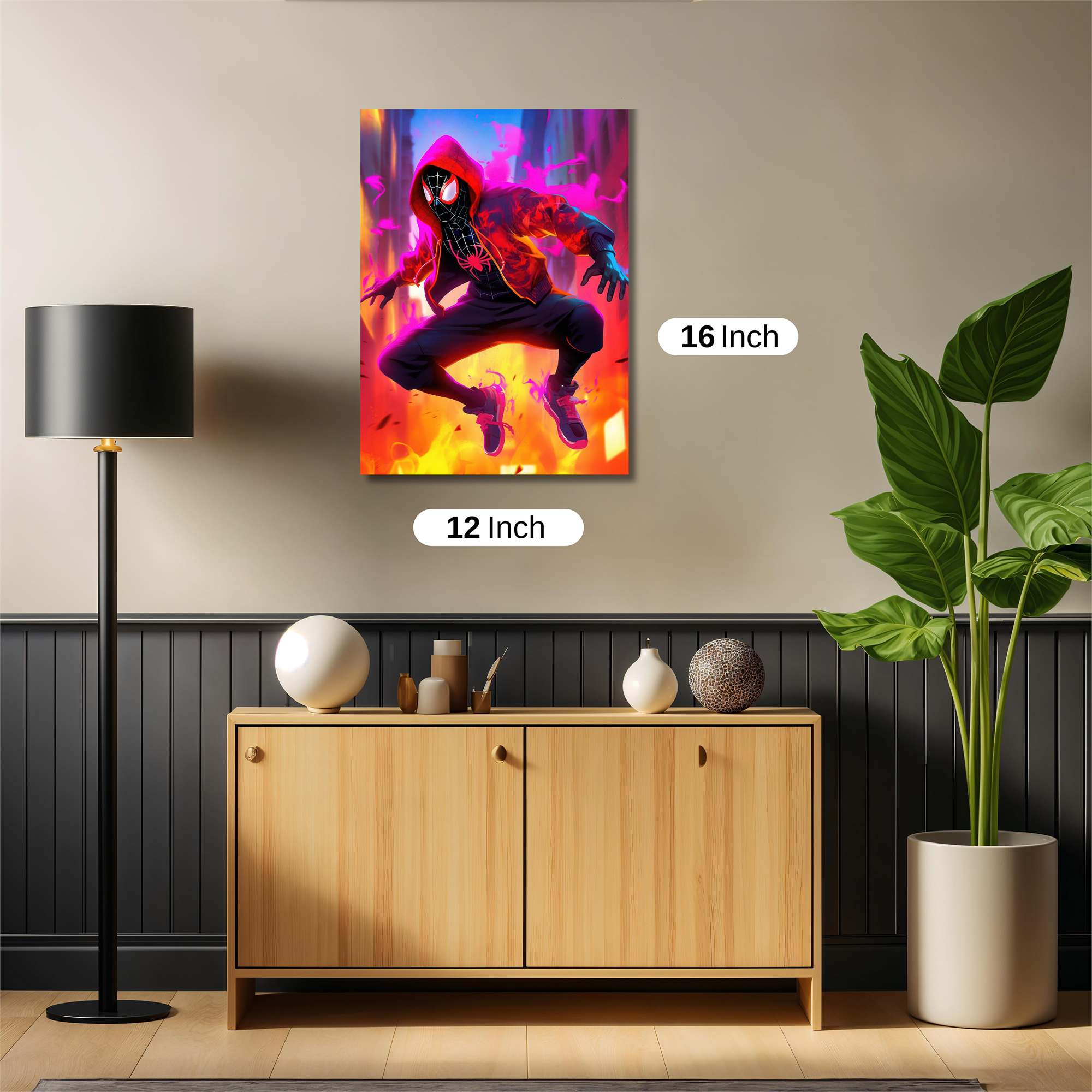 Spider Vividness Safe Wall Magnetic / M