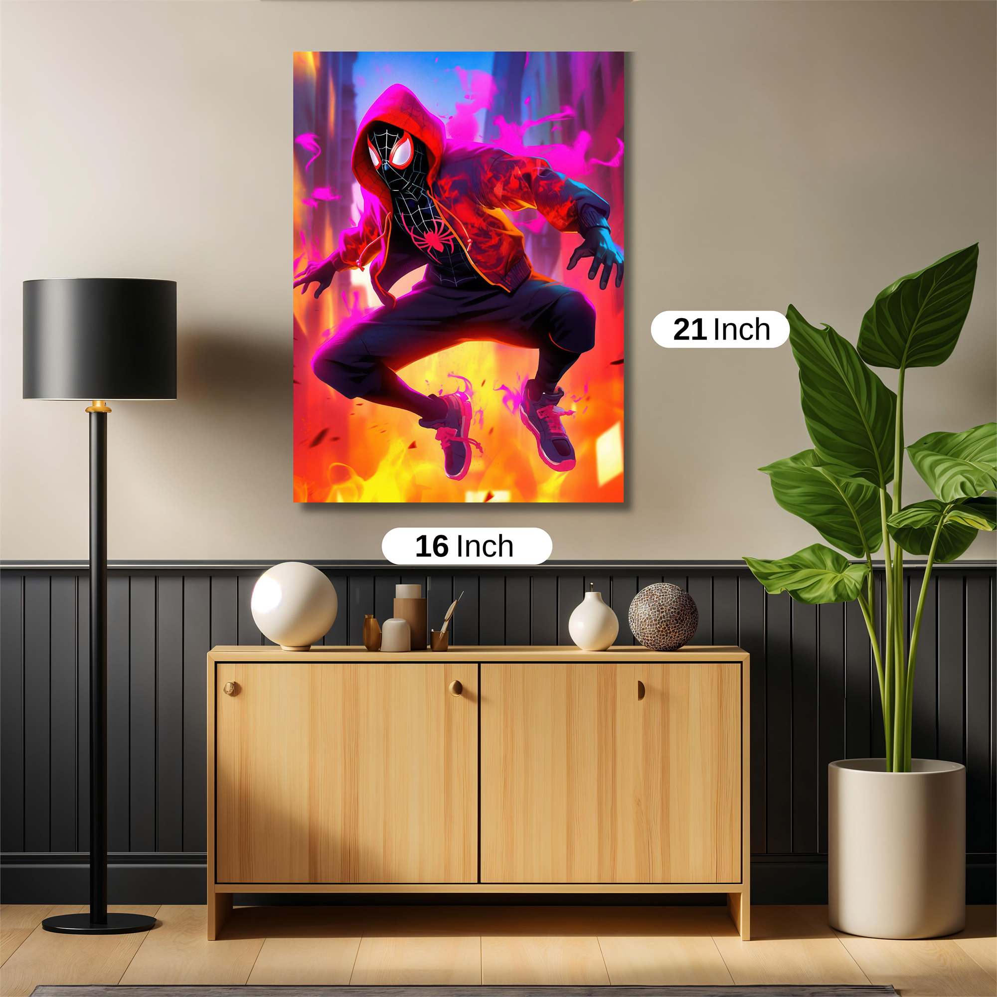 Spider Vividness Safe Wall Magnetic / M