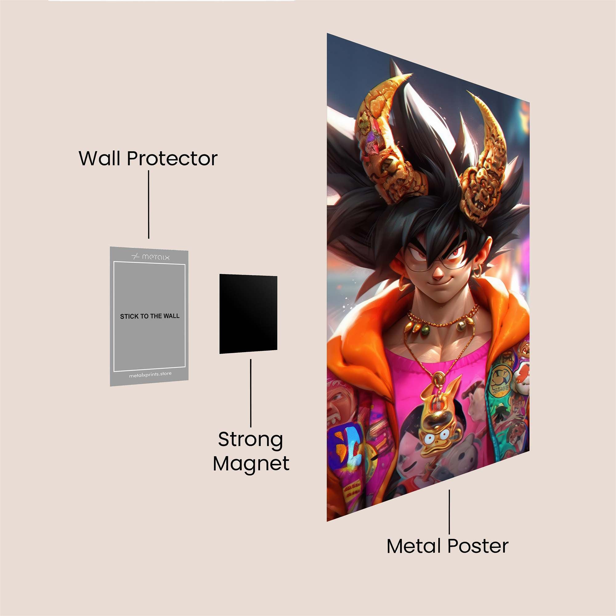 Urban Mischief Safe Wall Magnetic / M