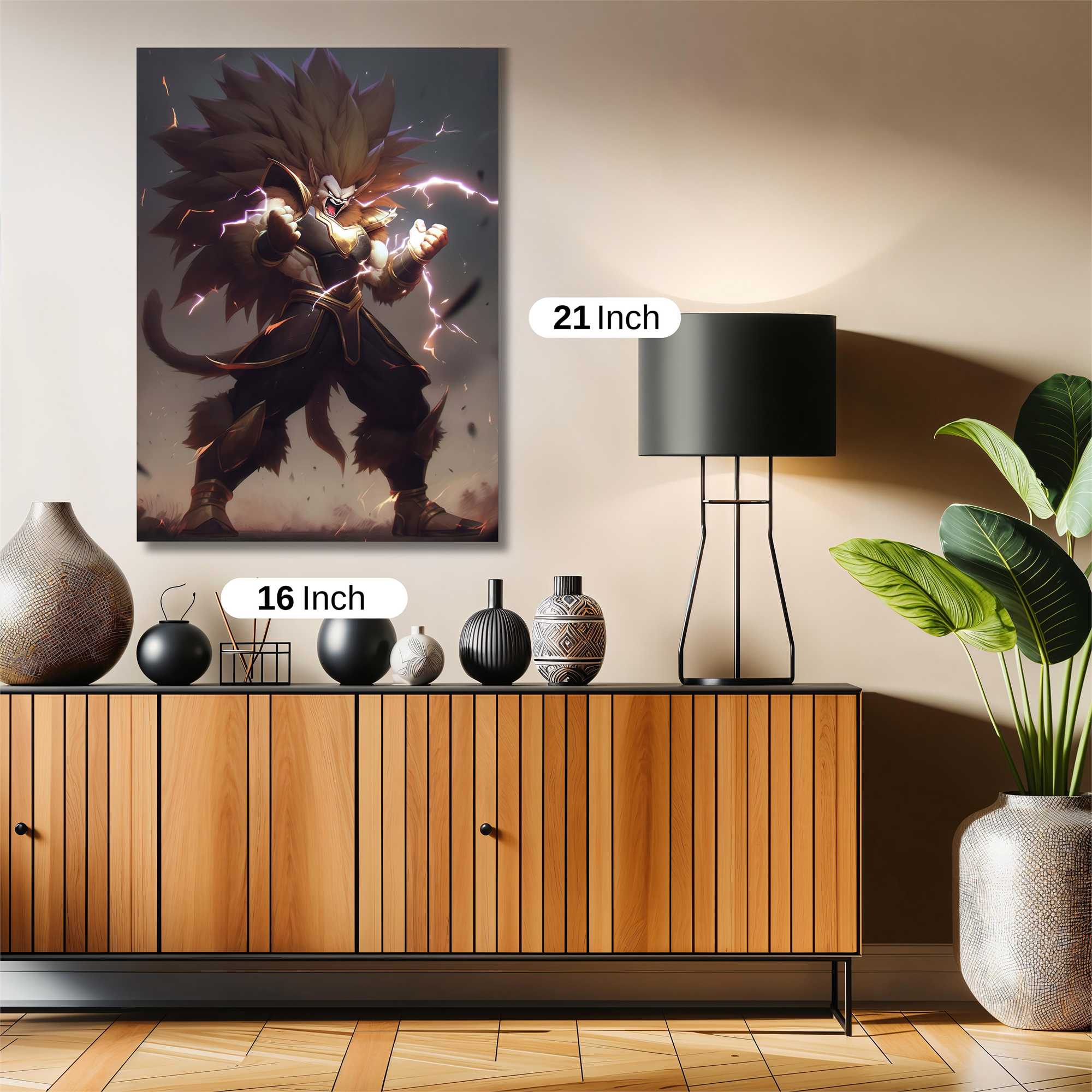 Saiyan Surge Safe Wall Magnetic / M