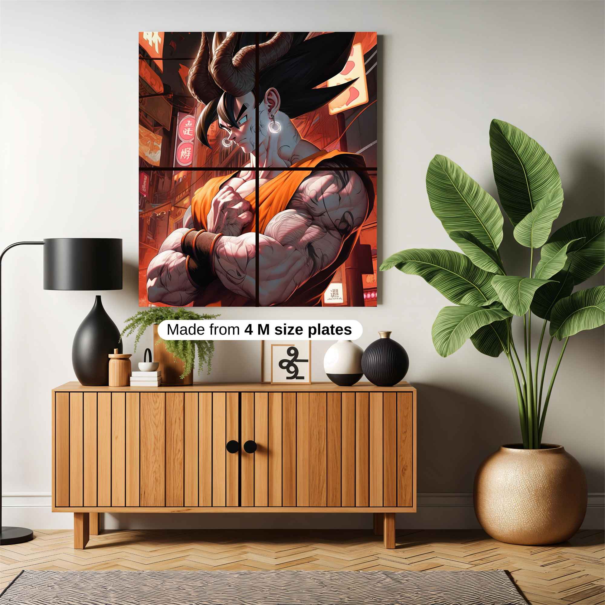 Saiyan Tenacity Safe Wall Magnetic / M