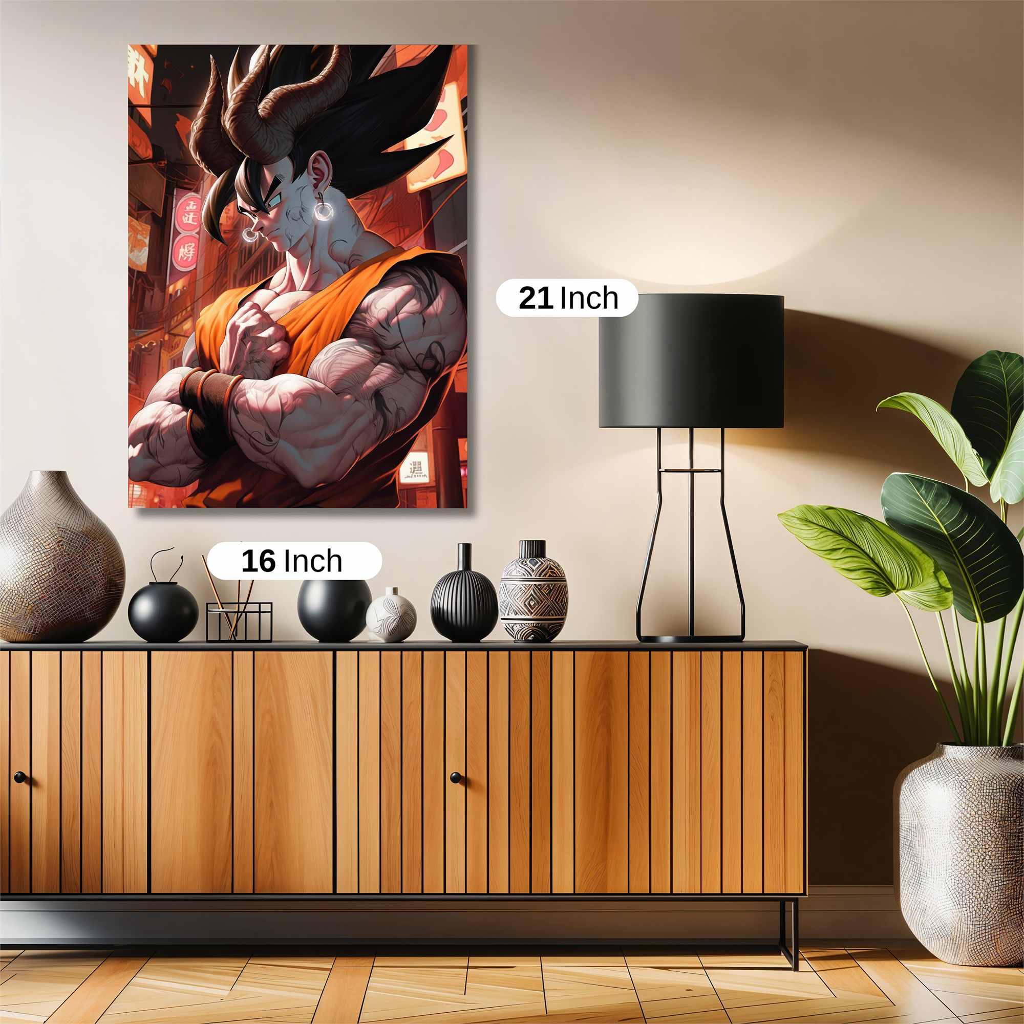 Saiyan Tenacity Safe Wall Magnetic / M