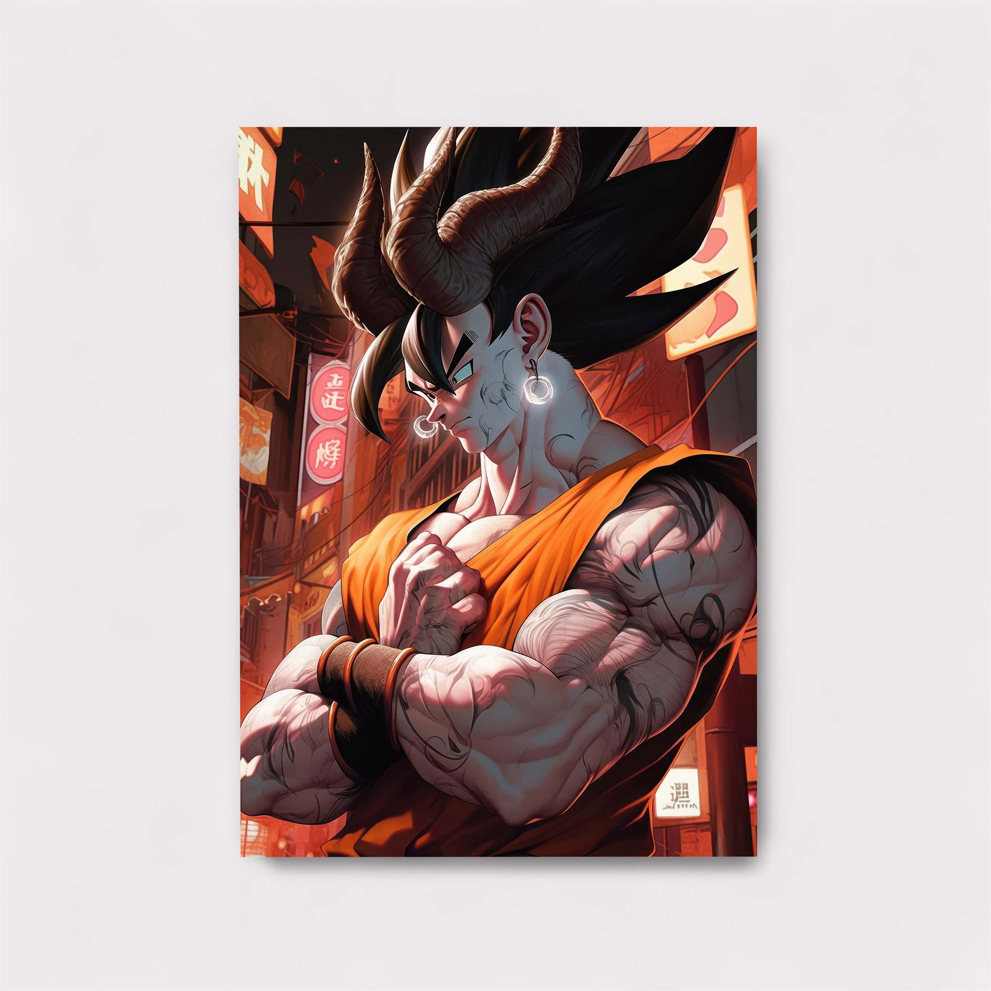 Saiyan Tenacity Safe Wall Magnetic / M