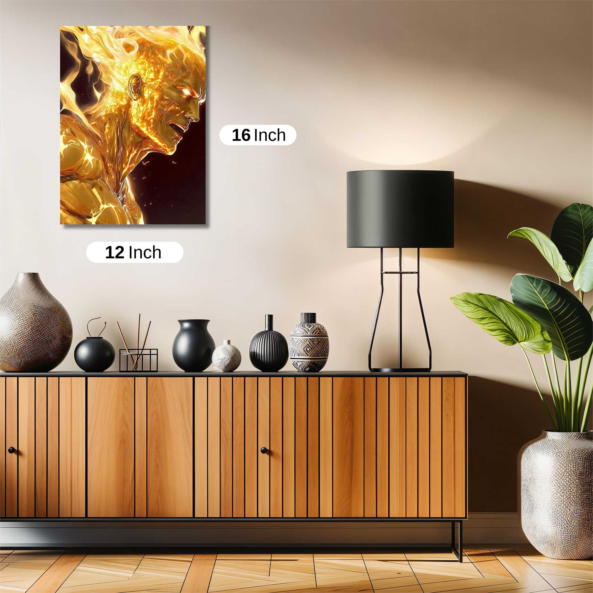 Inferno Brilliance Safe Wall Magnetic / M
