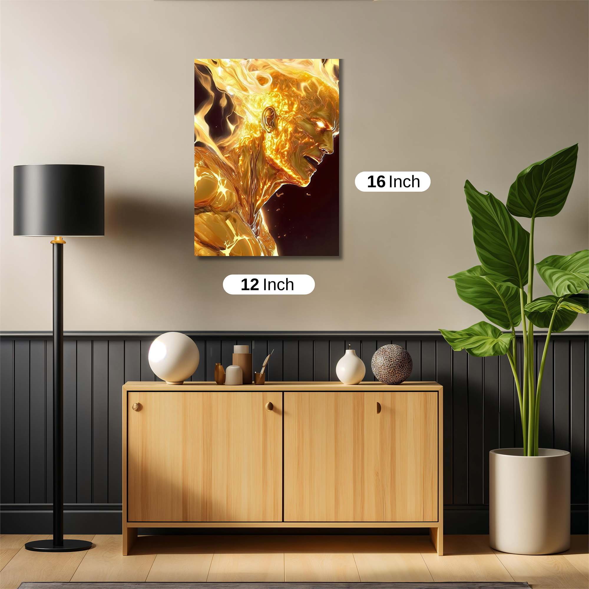 Inferno Brilliance Safe Wall Magnetic / M