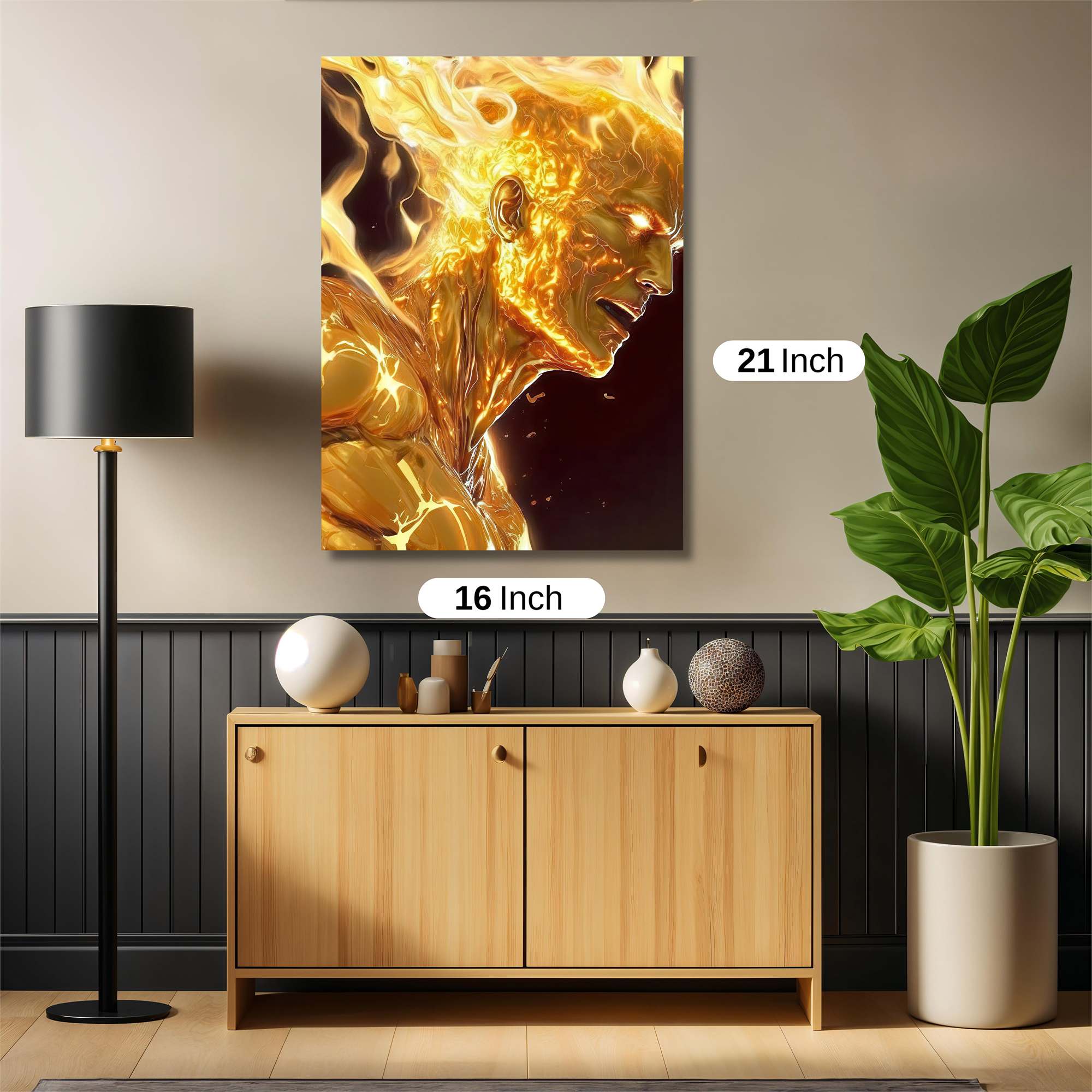 Inferno Brilliance Safe Wall Magnetic / M