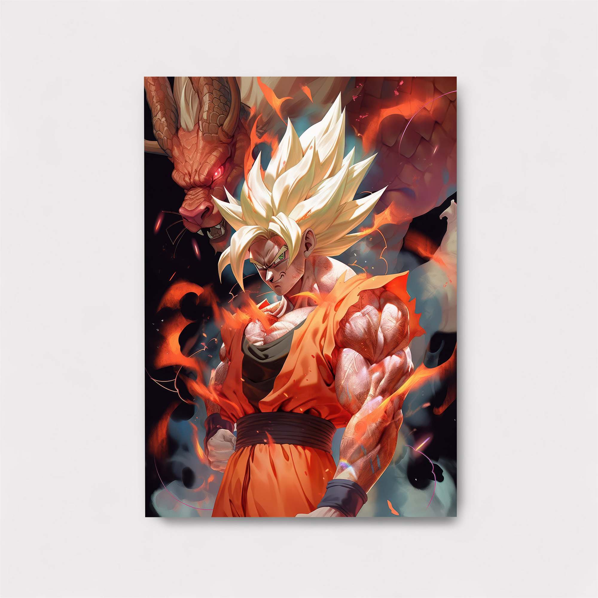 Goku Inferno Safe Wall Magnetic / M