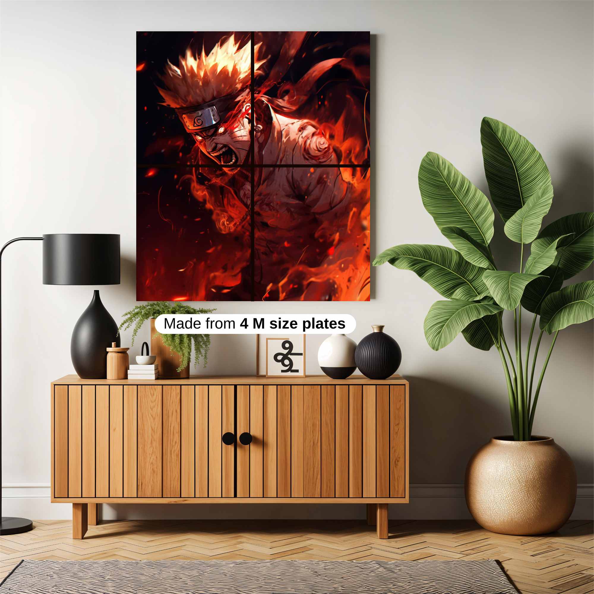 Naruto Inferno Safe Wall Magnetic / M