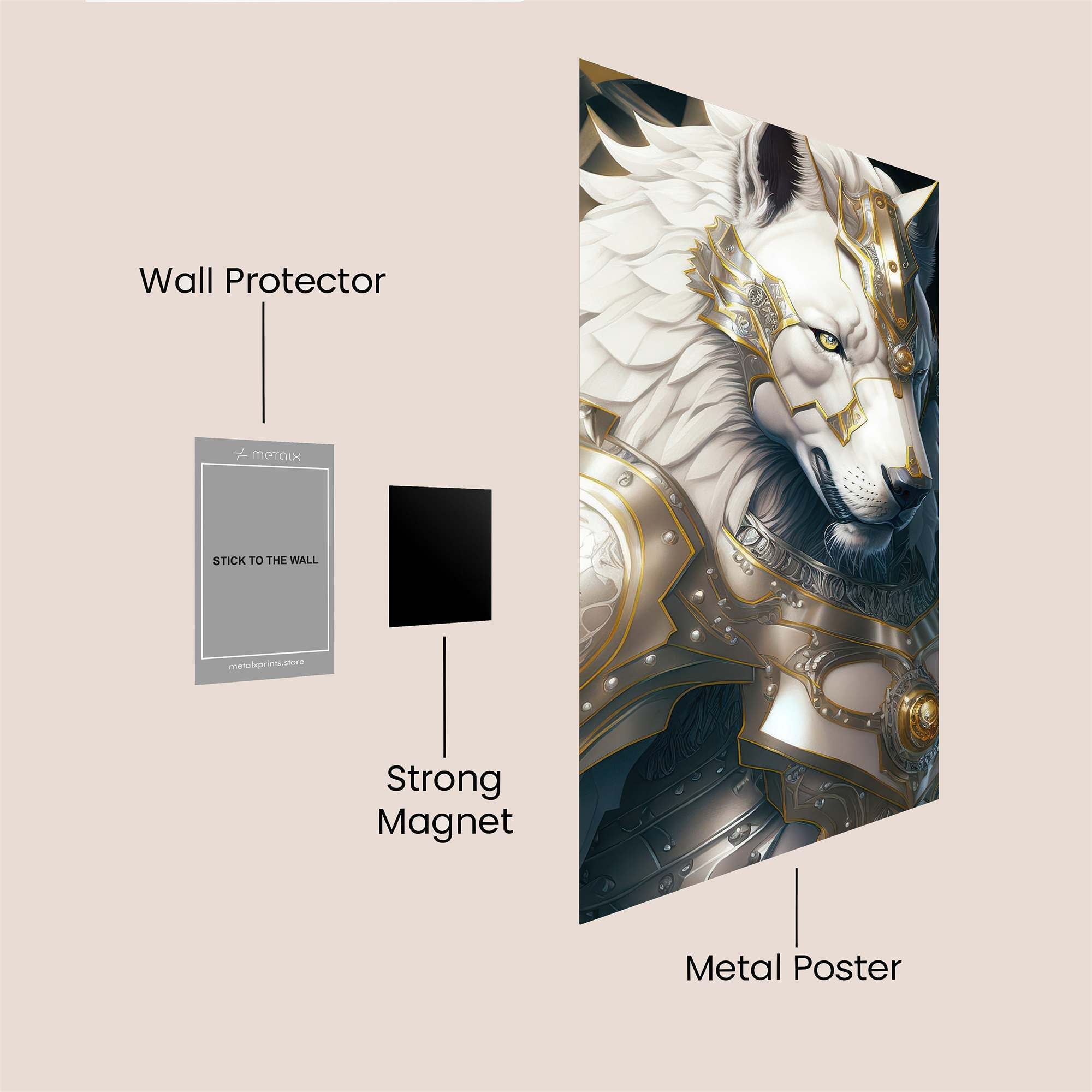 Majestic Valor Safe Wall Magnetic / M