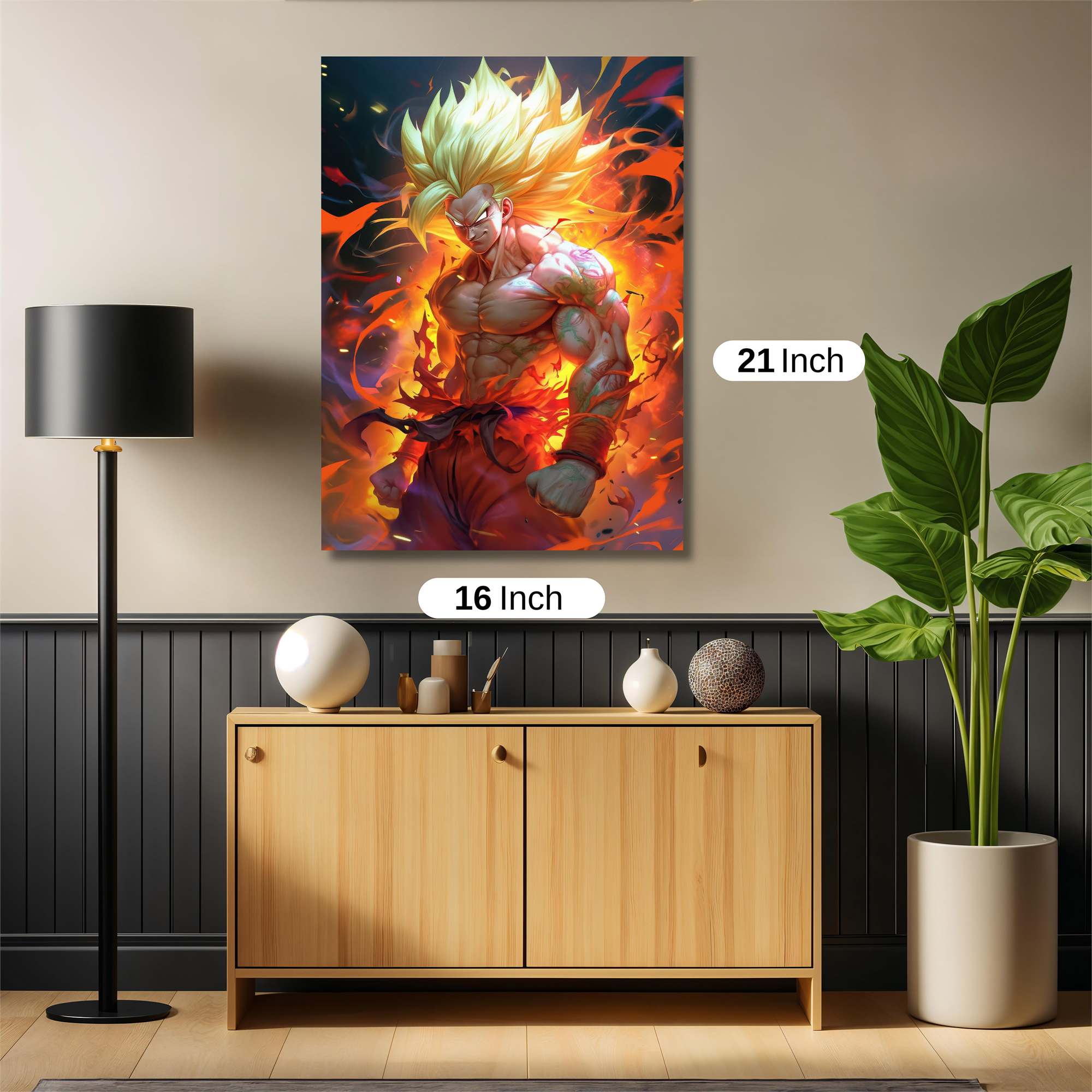 Goku Blaze Safe Wall Magnetic / M