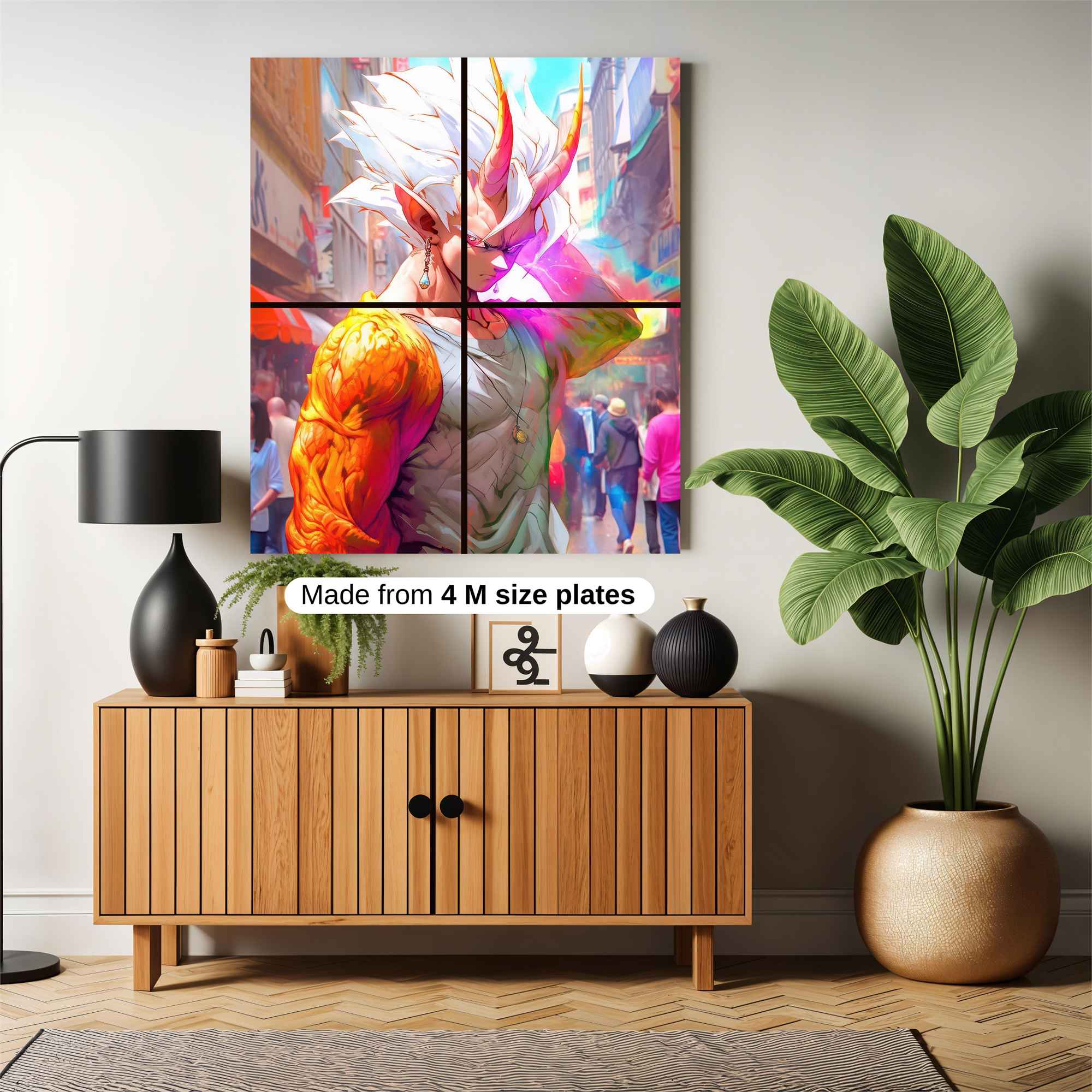 Super Saiyan Blaze Safe Wall Magnetic / M