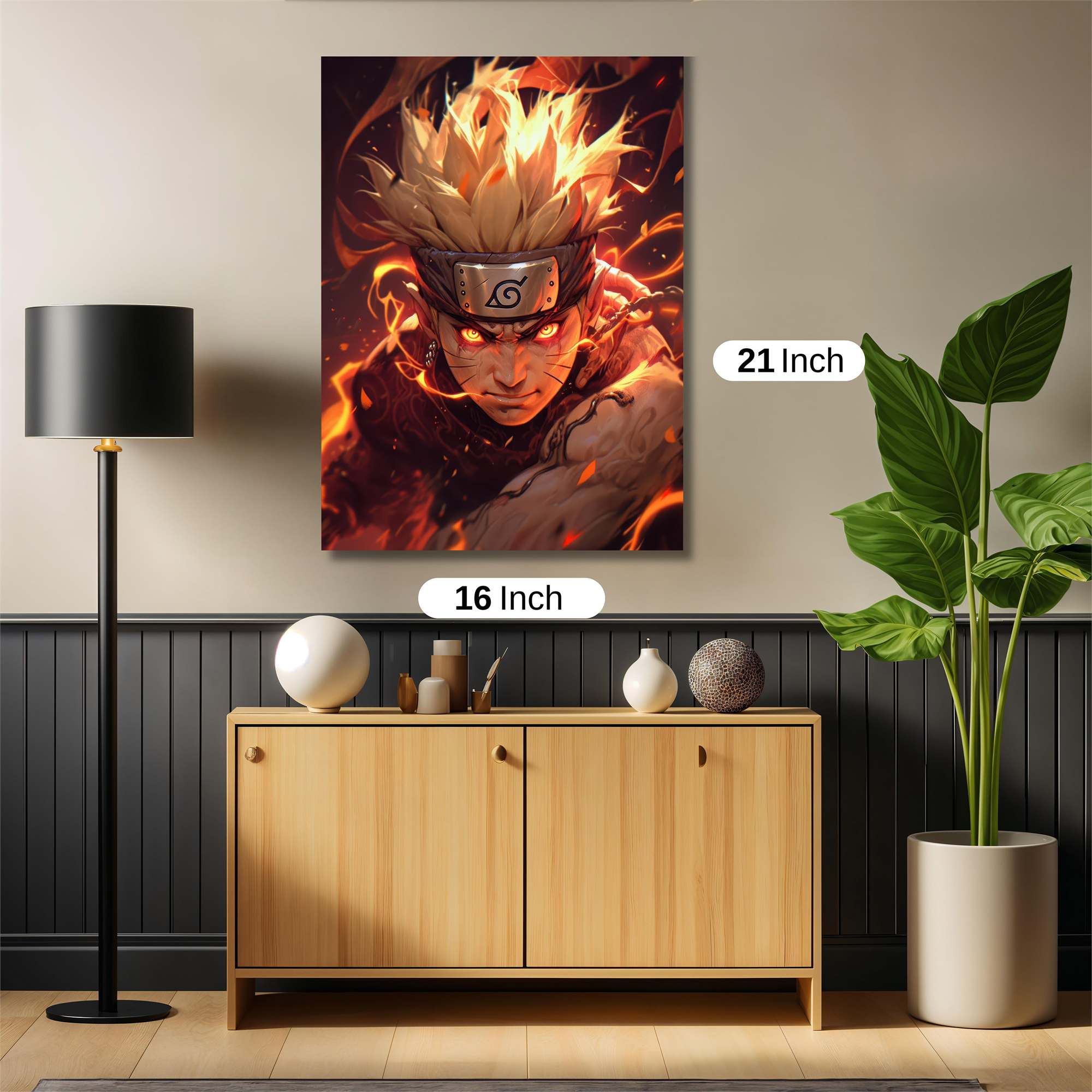 Naruto Blaze Safe Wall Magnetic / M