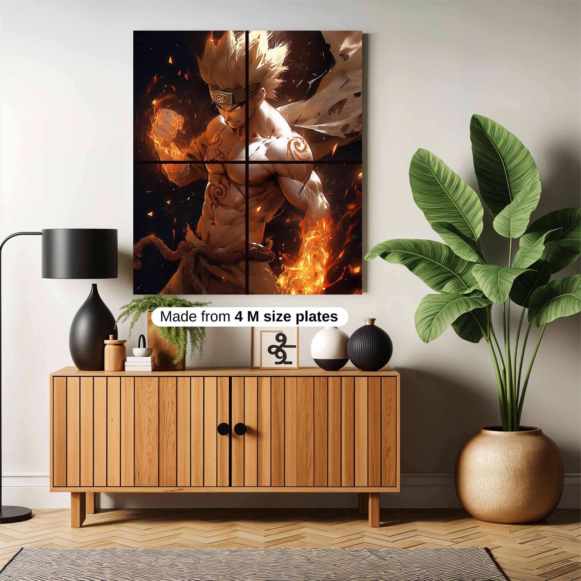 Flame Fury Safe Wall Magnetic / M