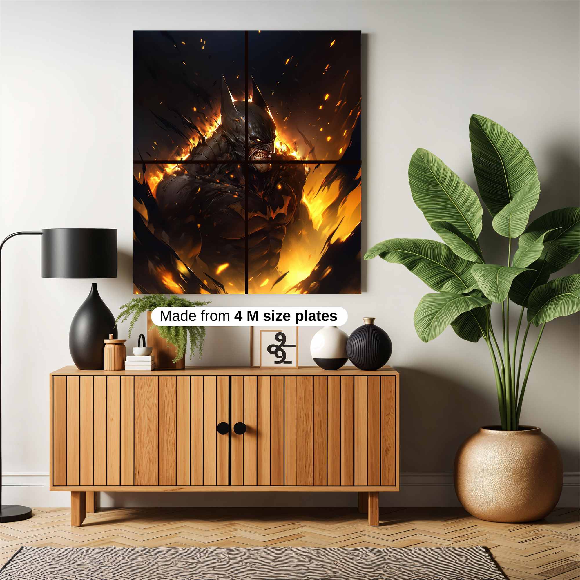 Batman's Fury Safe Wall Magnetic / M