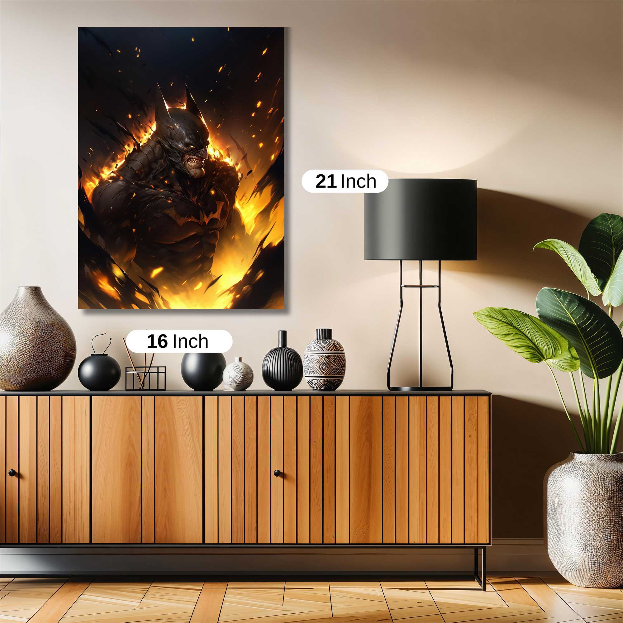 Batman's Fury Safe Wall Magnetic / M