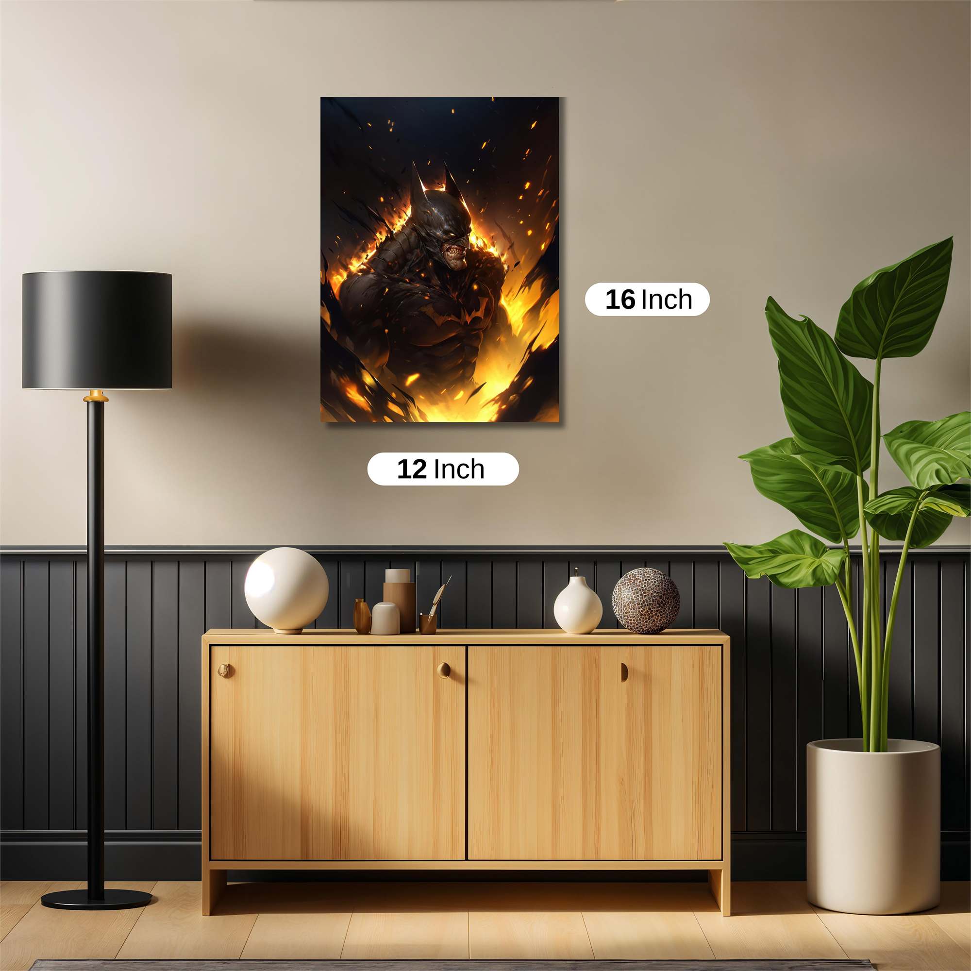 Batman's Fury Safe Wall Magnetic / M