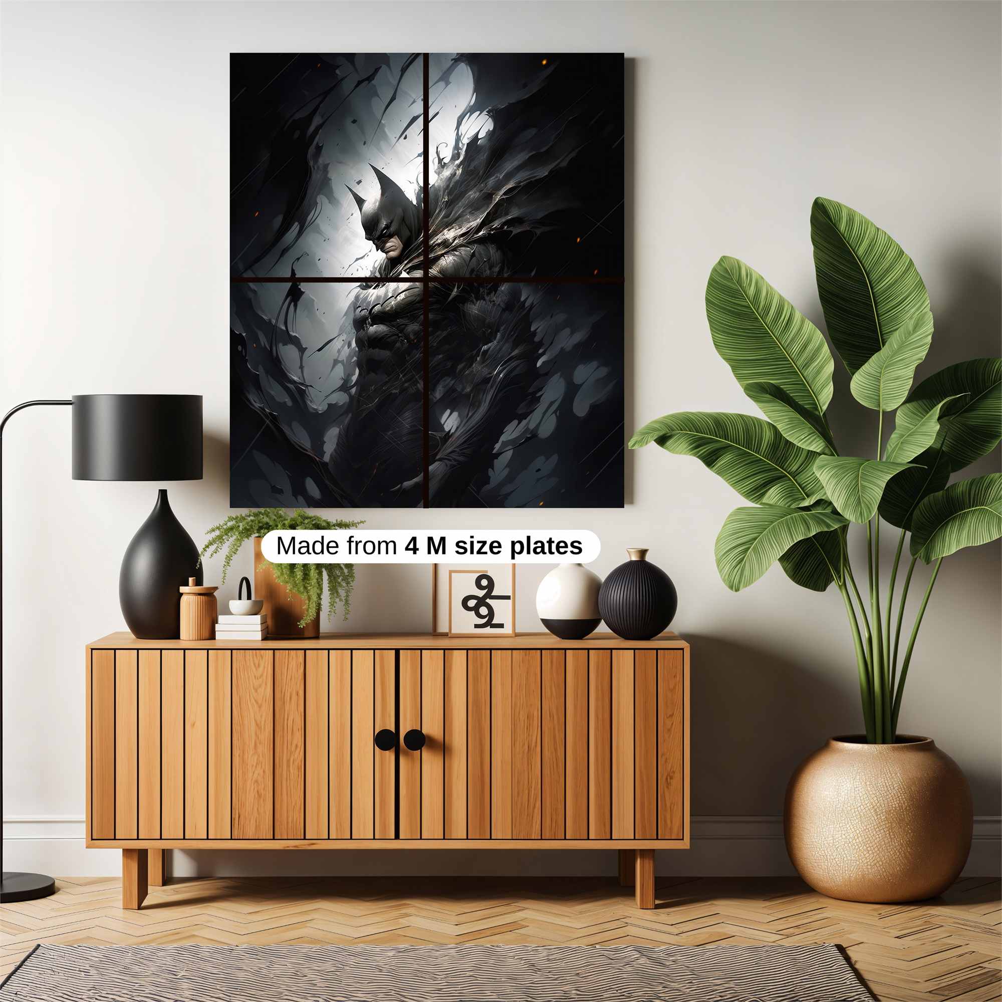Batman Shroud Safe Wall Magnetic / M